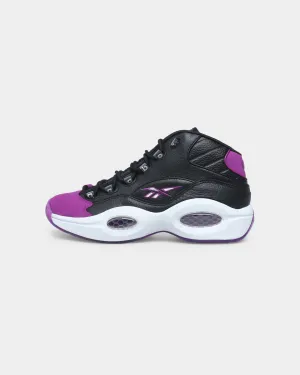 Reebok Question Mid Core Black/Aubergine/Pure Grey Adjustable
