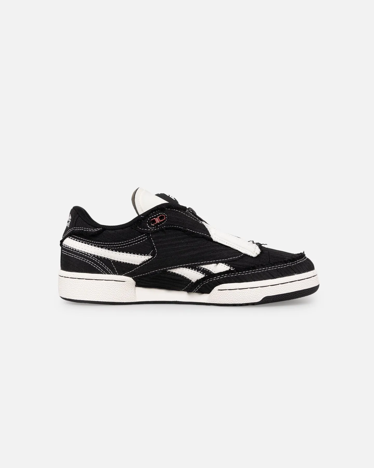 Reebok X MARKET Club C 85 Pump Black/White Jungle Path Zip Fast