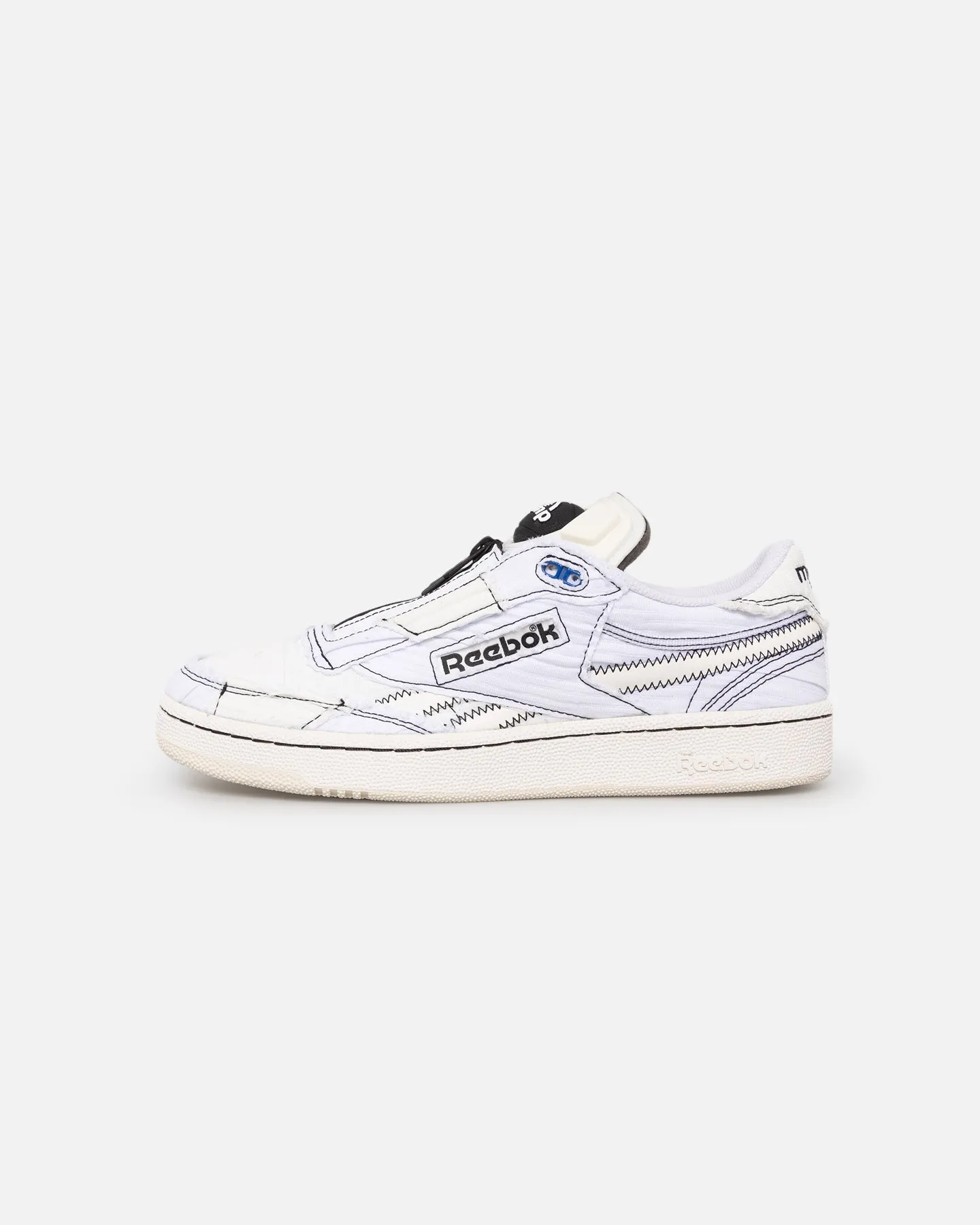 Reebok X MARKET Club C 85 Pump Footwear White/Chalk Comfort collar