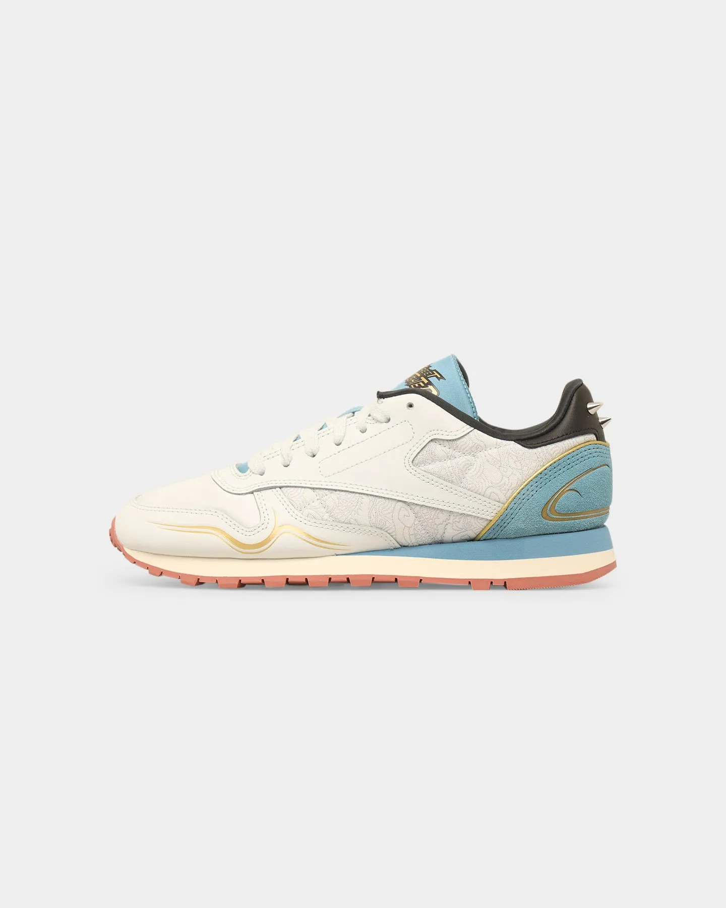 Soft Interior Reebok X Street Fighter Classic Leather Polar Blue/Tough Blue/Core Black