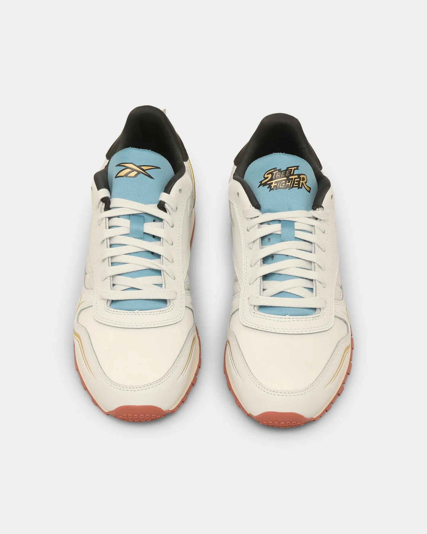 Reebok X Street Fighter Classic Leather Polar Blue/Tough Blue/Core Black Sky View Every Step