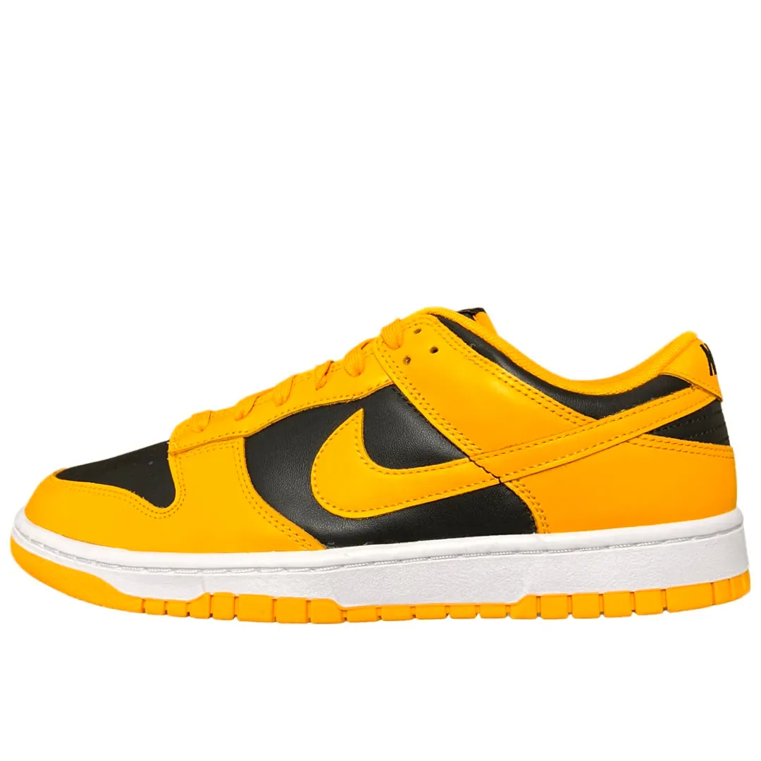 Nike Dunk Low Goldenrod Easy Wear Stretch Knit Upper
