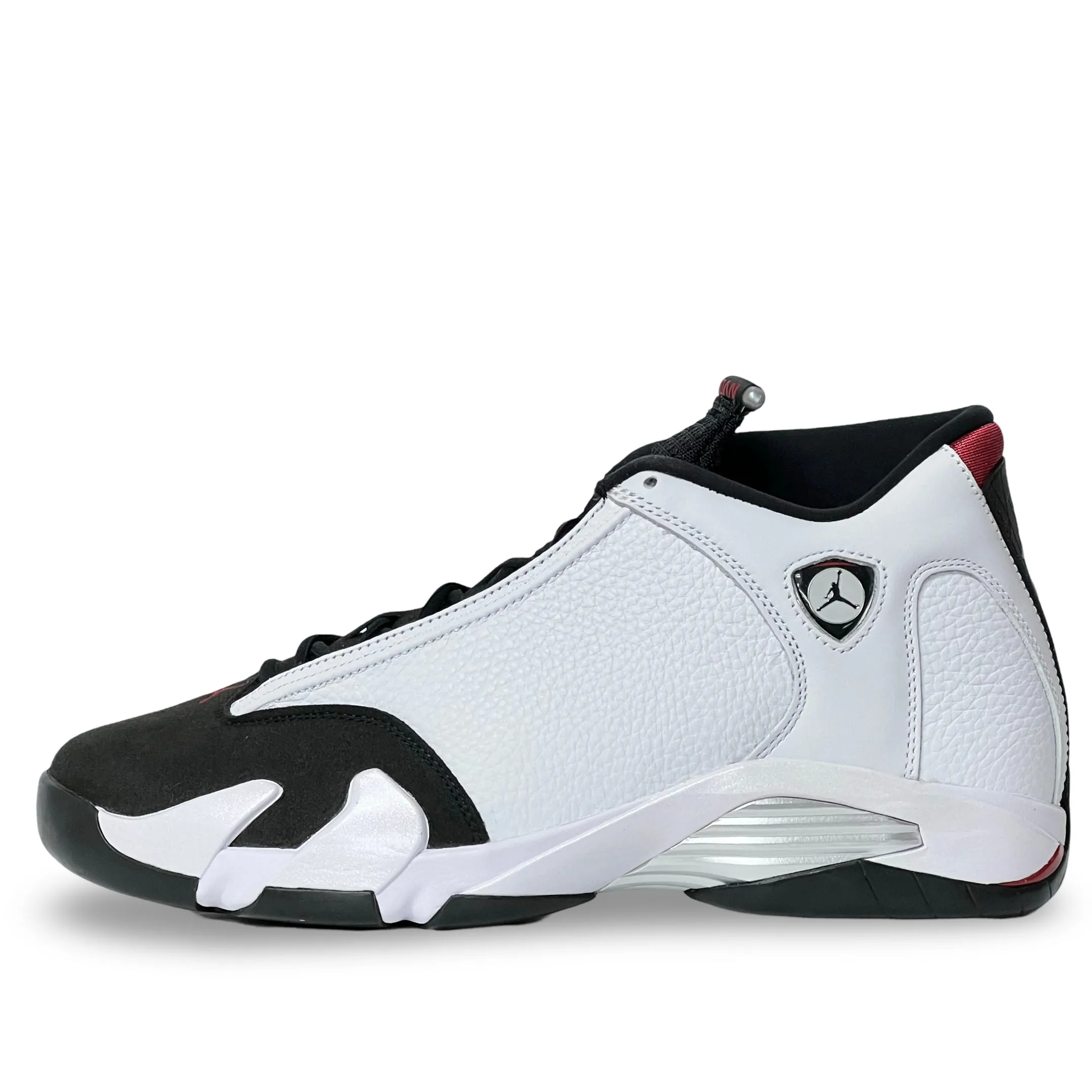 Timeless Look Elastic Lacing Nike Air Jordan 14 Black Toe 2024