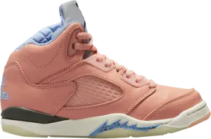 Fresh Touch Elastic DJ Khaled x Jordan 5 Retro Preschool 'We The Best - Crimson Bliss' - DV4980 641