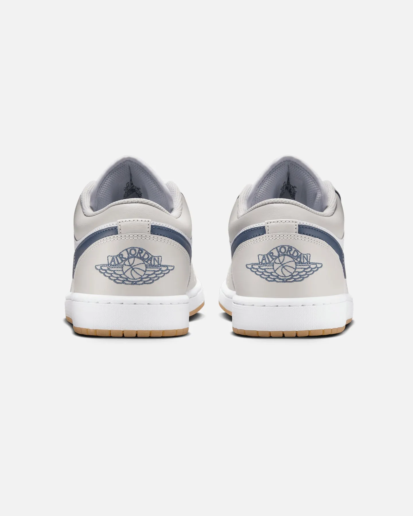 Jordan Air Jordan 1 Low "White Navy" White/Navy Garden Walk Waterproof Outdoor Travel
