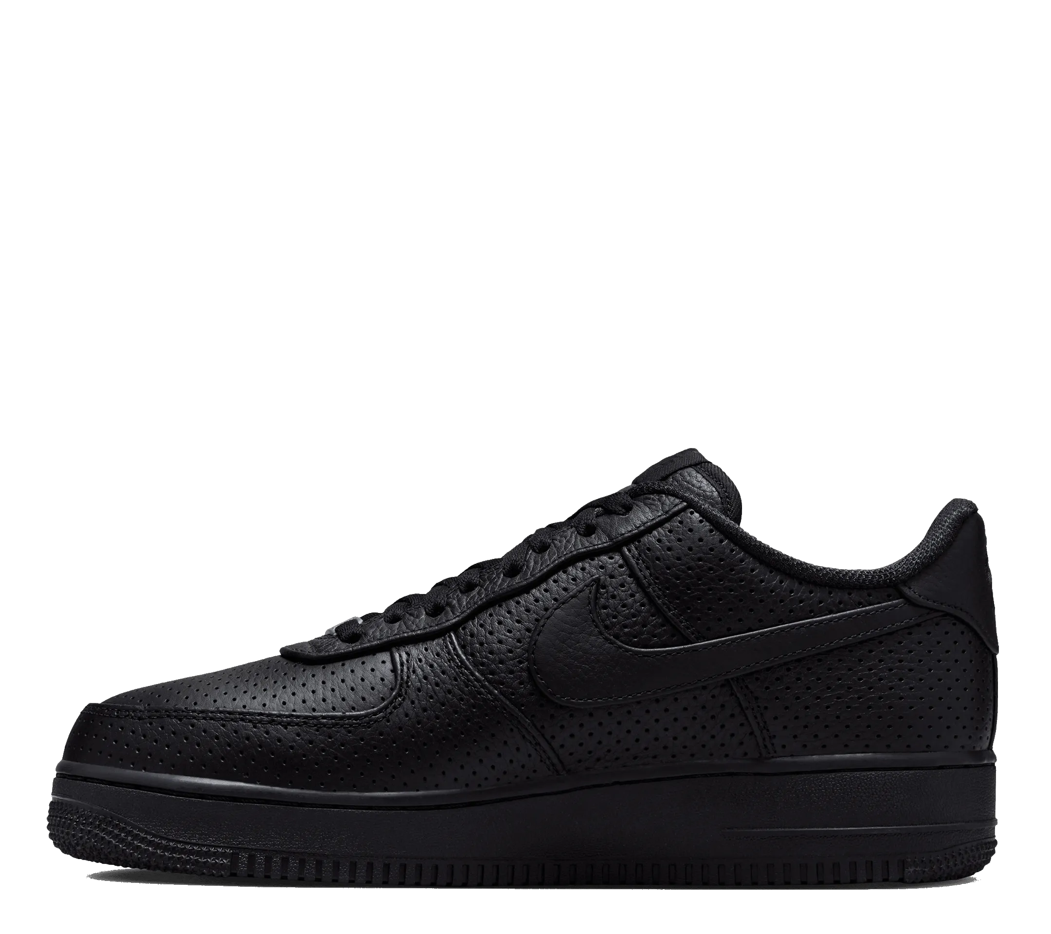 Nike Air Force 1 SP "Perforated Black" Quick Flow