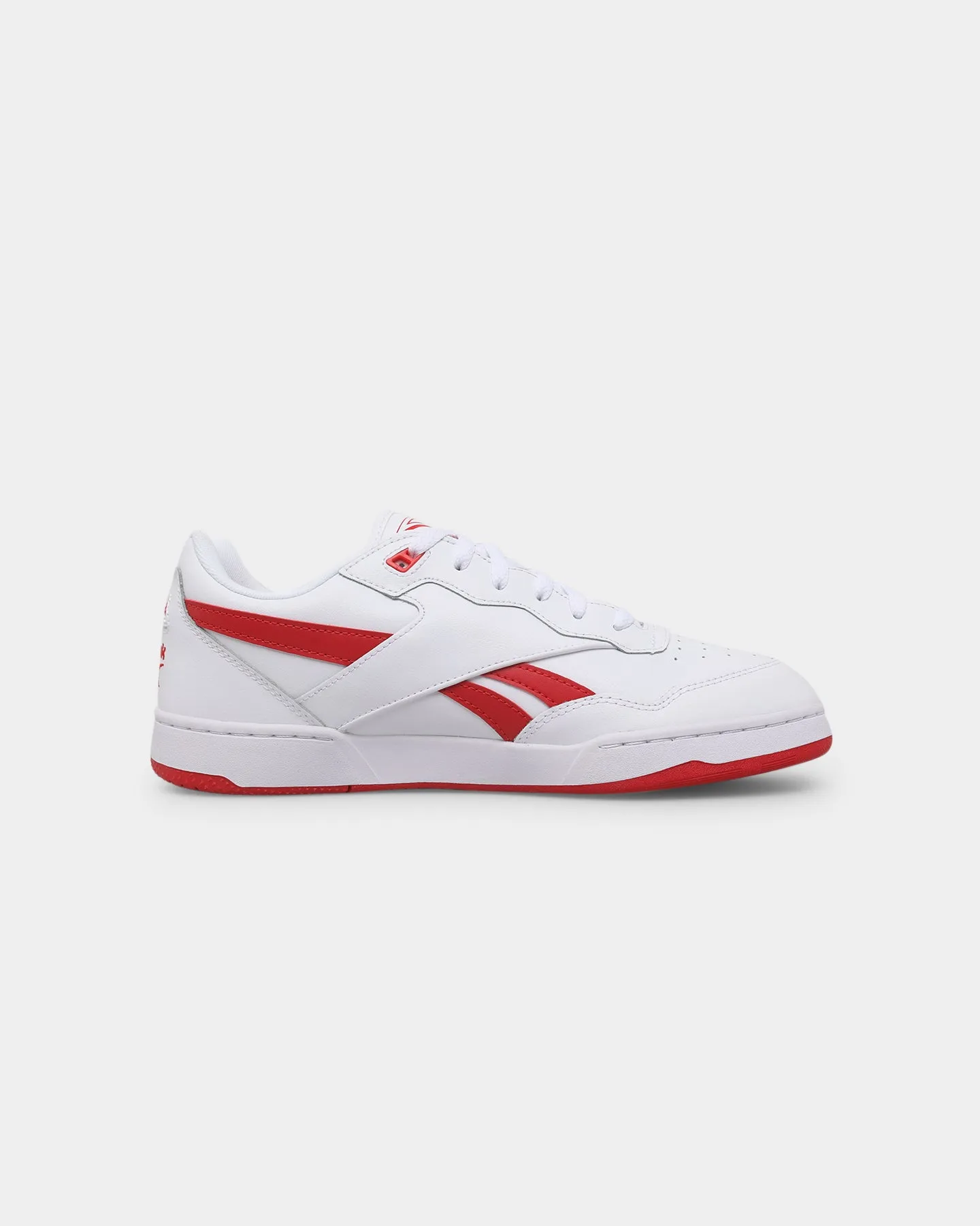 Slip On Style Reebok BB 4000 II Footwear White/Vector Red