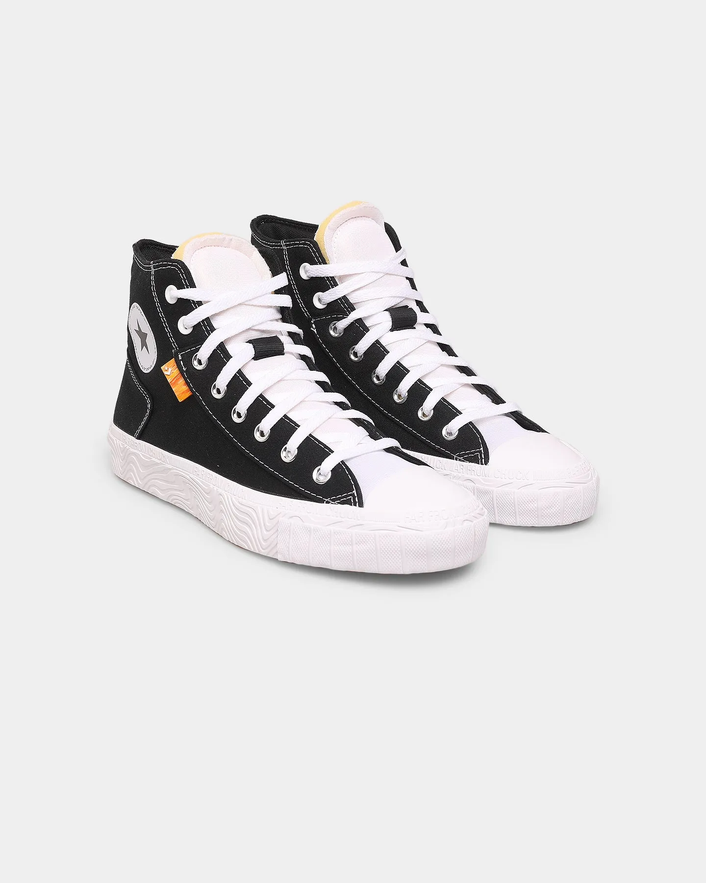 Durable Build Converse Chuck Taylor Alt Star Hi Black/White/White