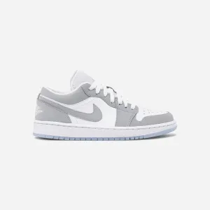 Versatile lining Elastic Nike Air Jordan 1 Low Wolf Grey WMNS
