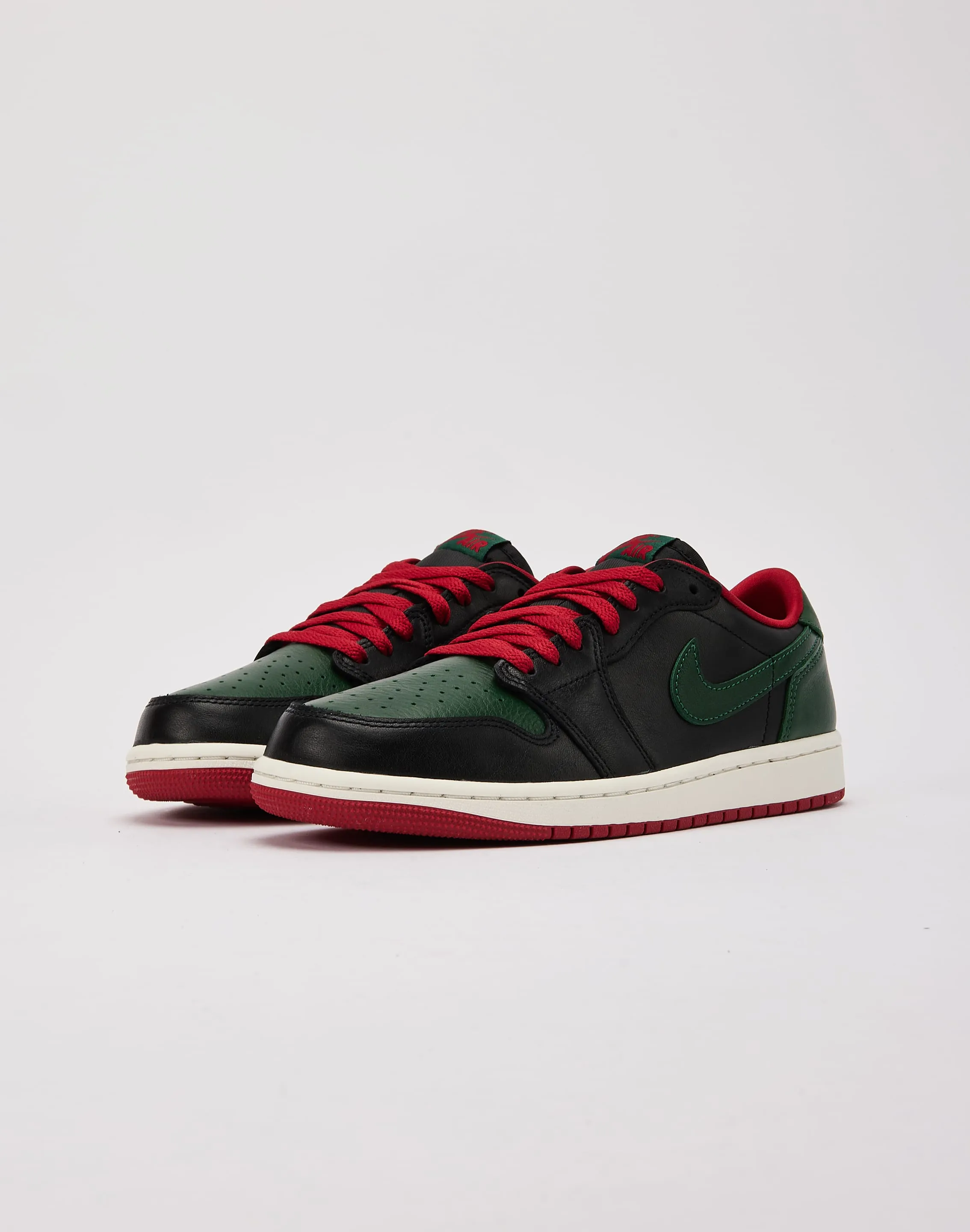 Jordan Air Jordan 1 Retro Low OG 'Black and Gorge Green' EVA Foam Core
