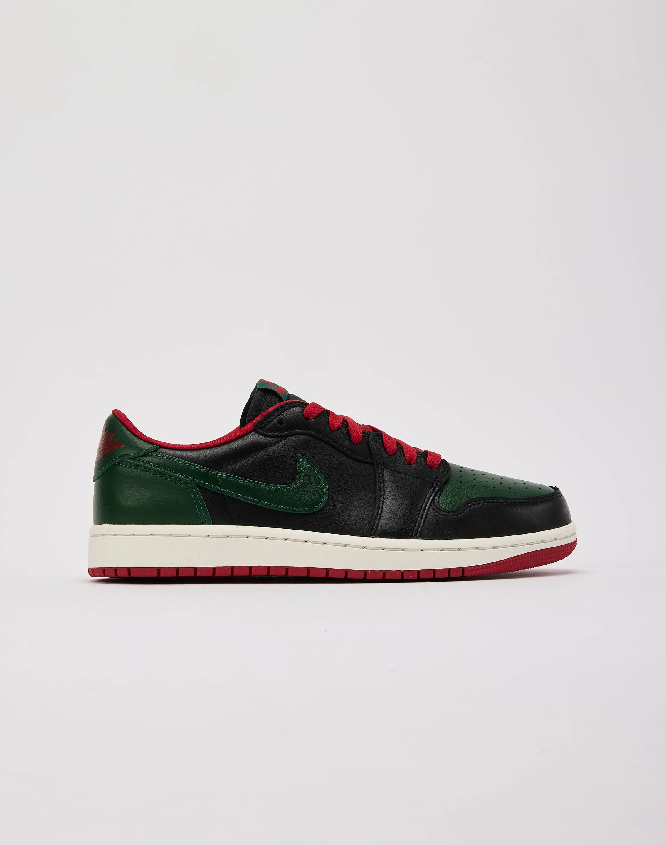 Jordan Air Jordan 1 Retro Low OG 'Black and Gorge Green' FoamCushion