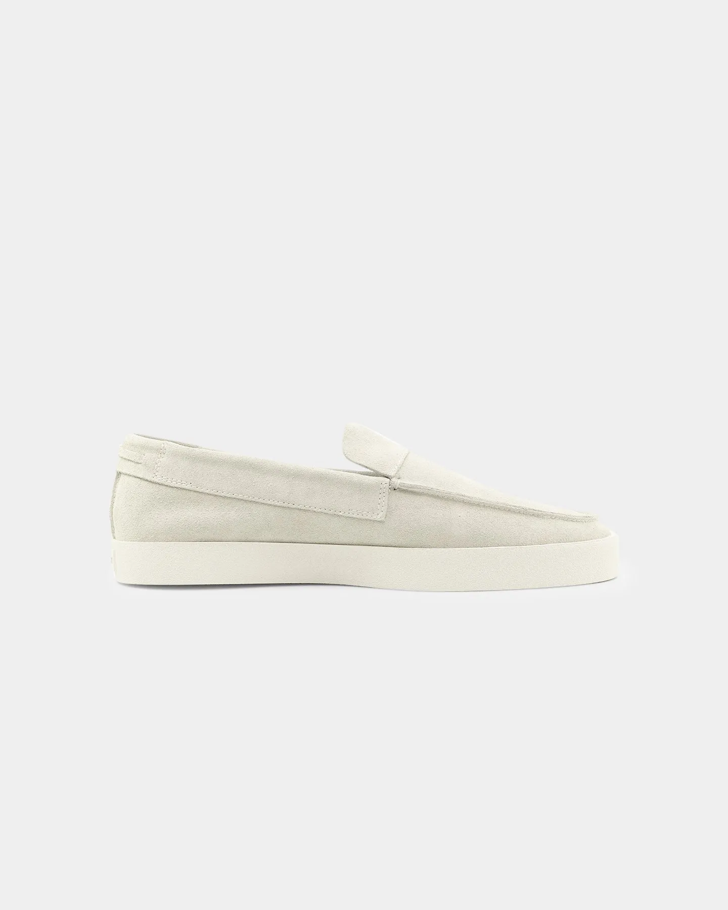 Saint Morta Hemisphere Suede Slip On Loafer White/White Beach Vibe Mesh Upper