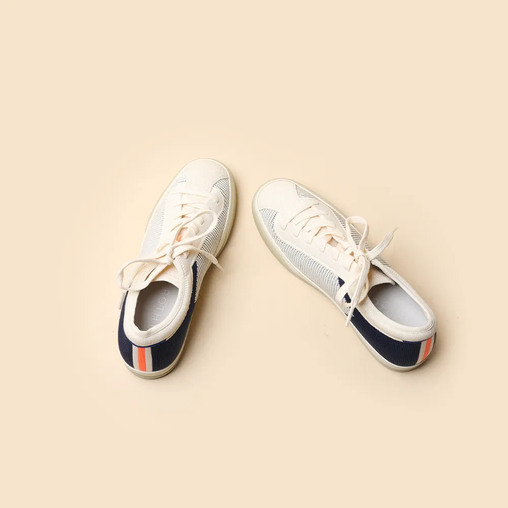 Rothy - Lace Up Sneakers - Navy slim cut