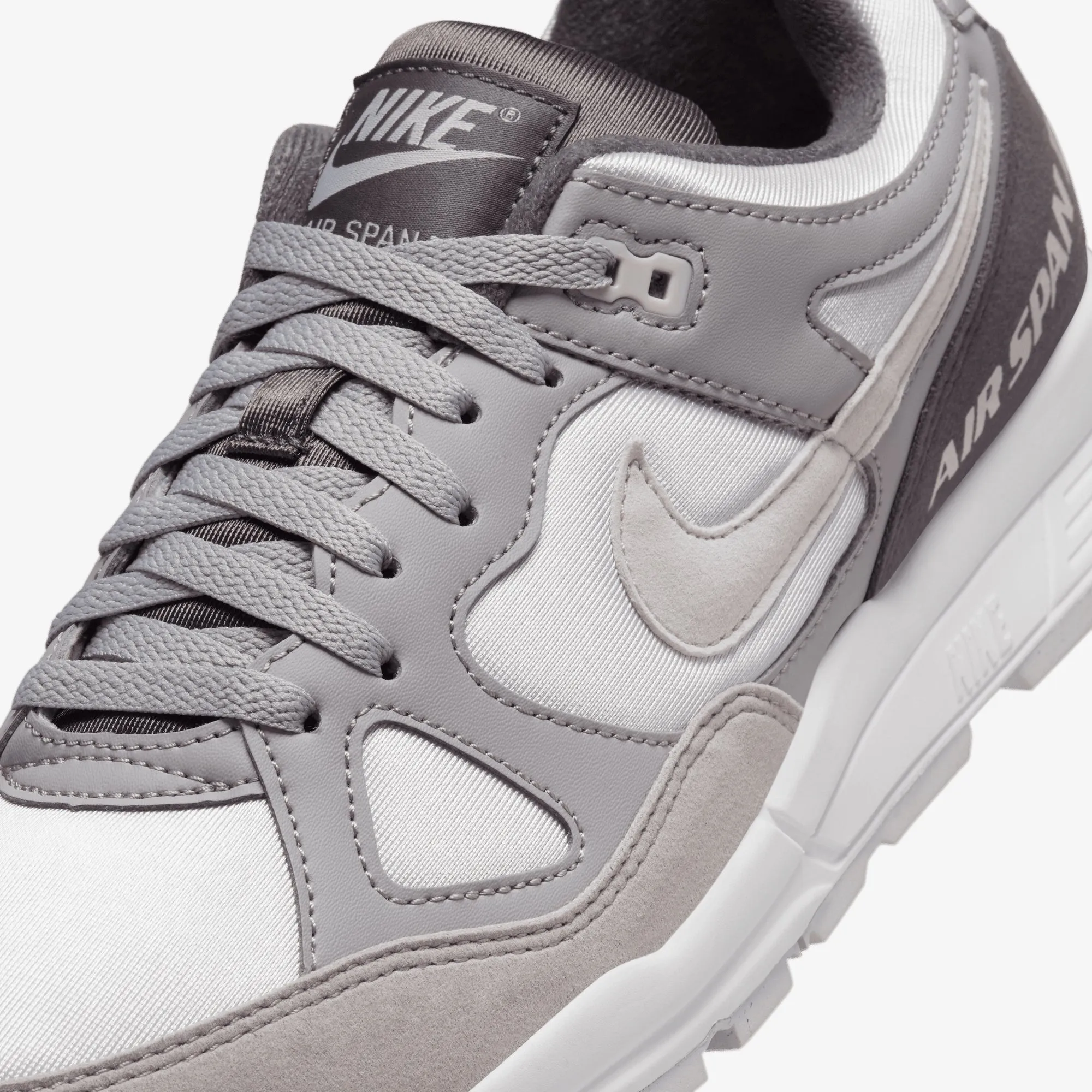 NIKE | AIR SPAN II SE { ATMOSPHERE GREY/VAST GREY-THUNDER GREY Sporty Comfort Sports Driven