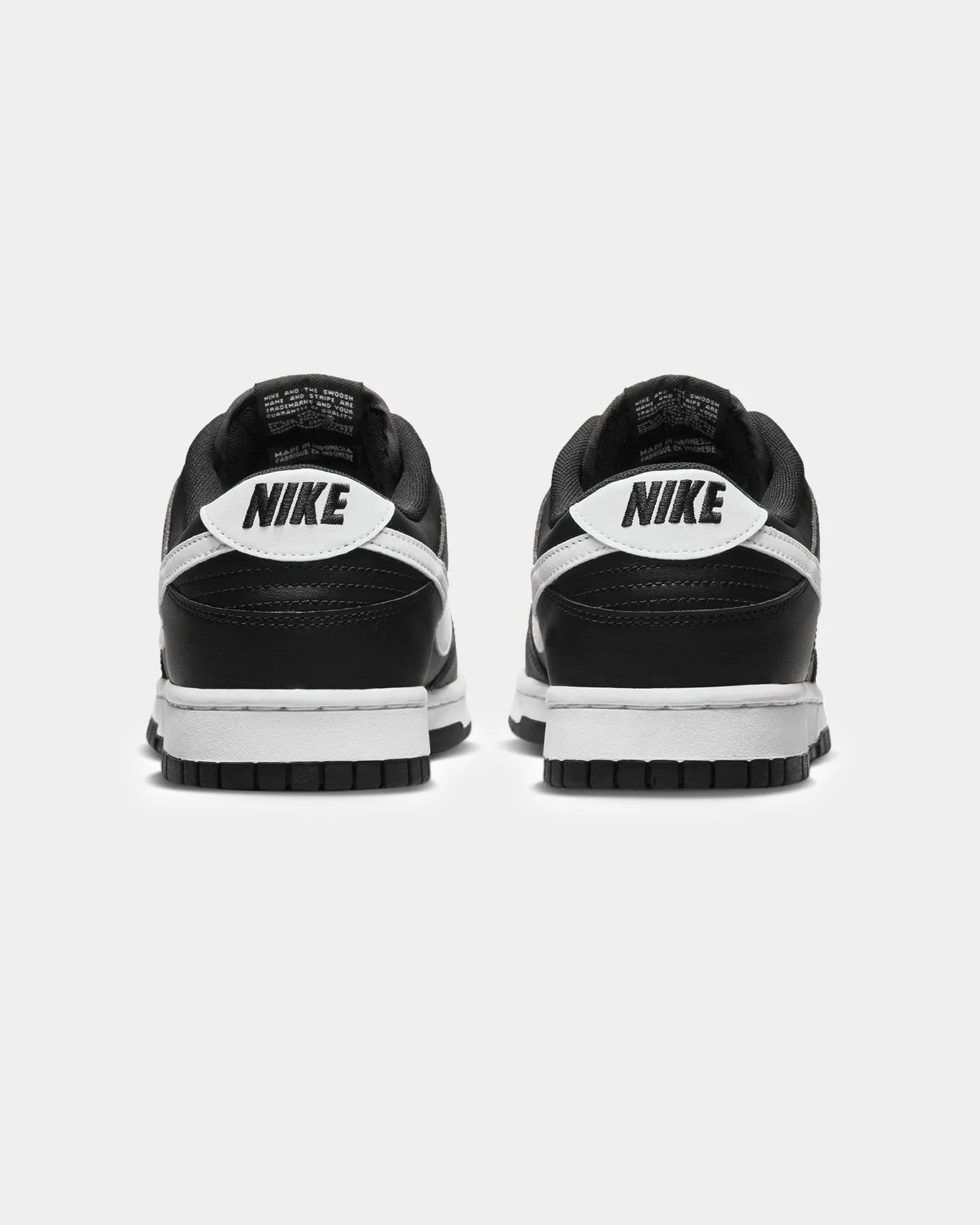 Safe Land Carry Easy Nike Dunk Low Retro "Black Panda" Black/White