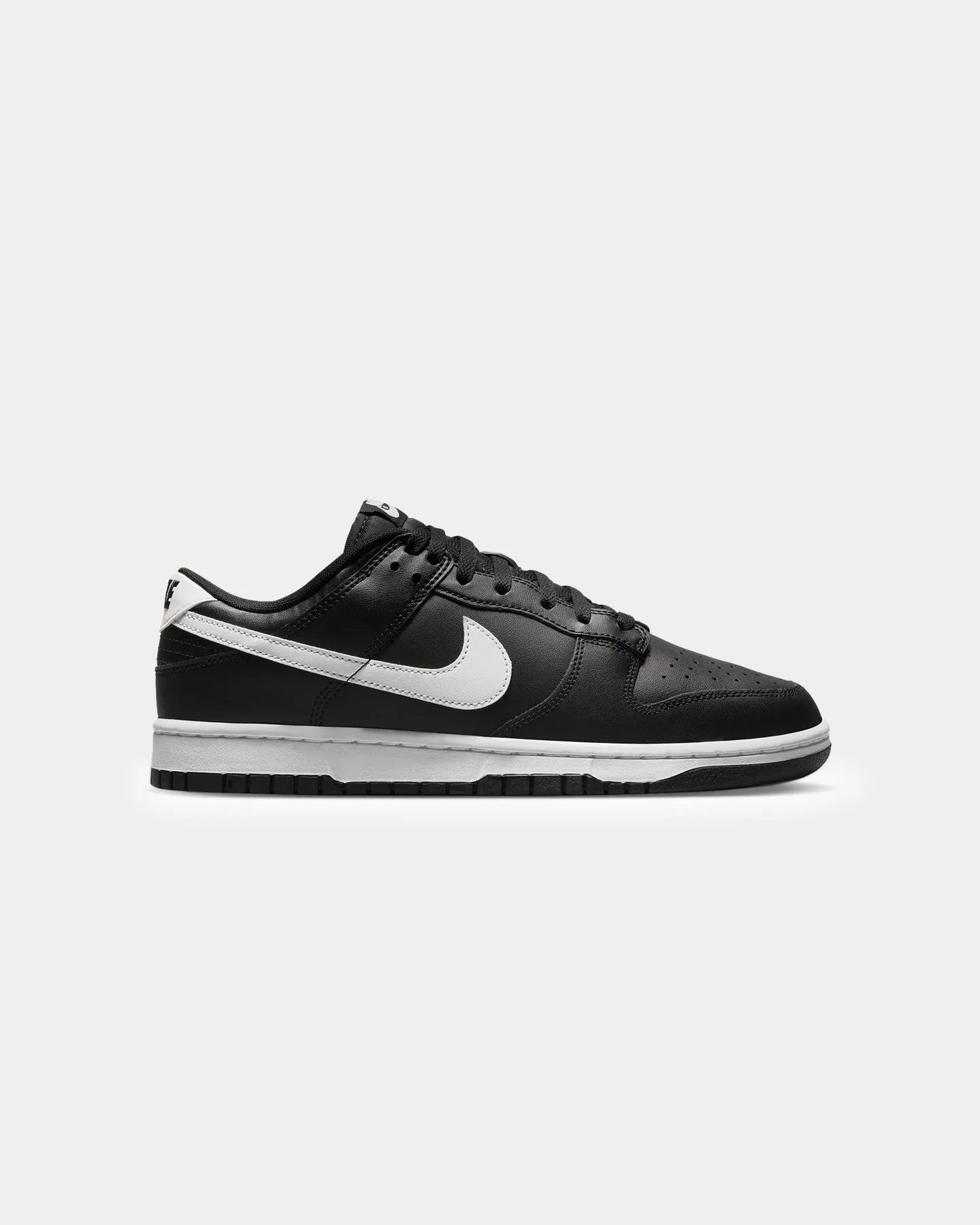 Nike Dunk Low Retro "Black Panda" Black/White Flexible Fit Active People Supportive Core All Ages