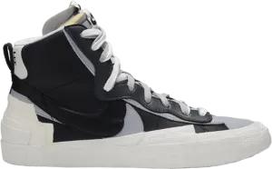 Quick Outfits High Top Stability Sacai x Blazer Mid 'Black Grey' - BV0072 002