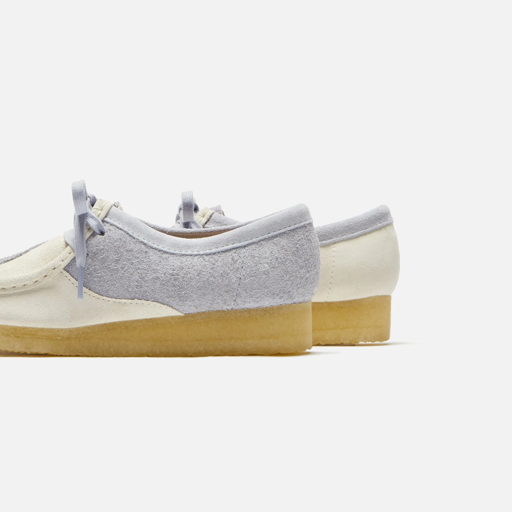 Urban Trail Beach Walk Clarks WMNS Wallabee - Cloud Grey Combi