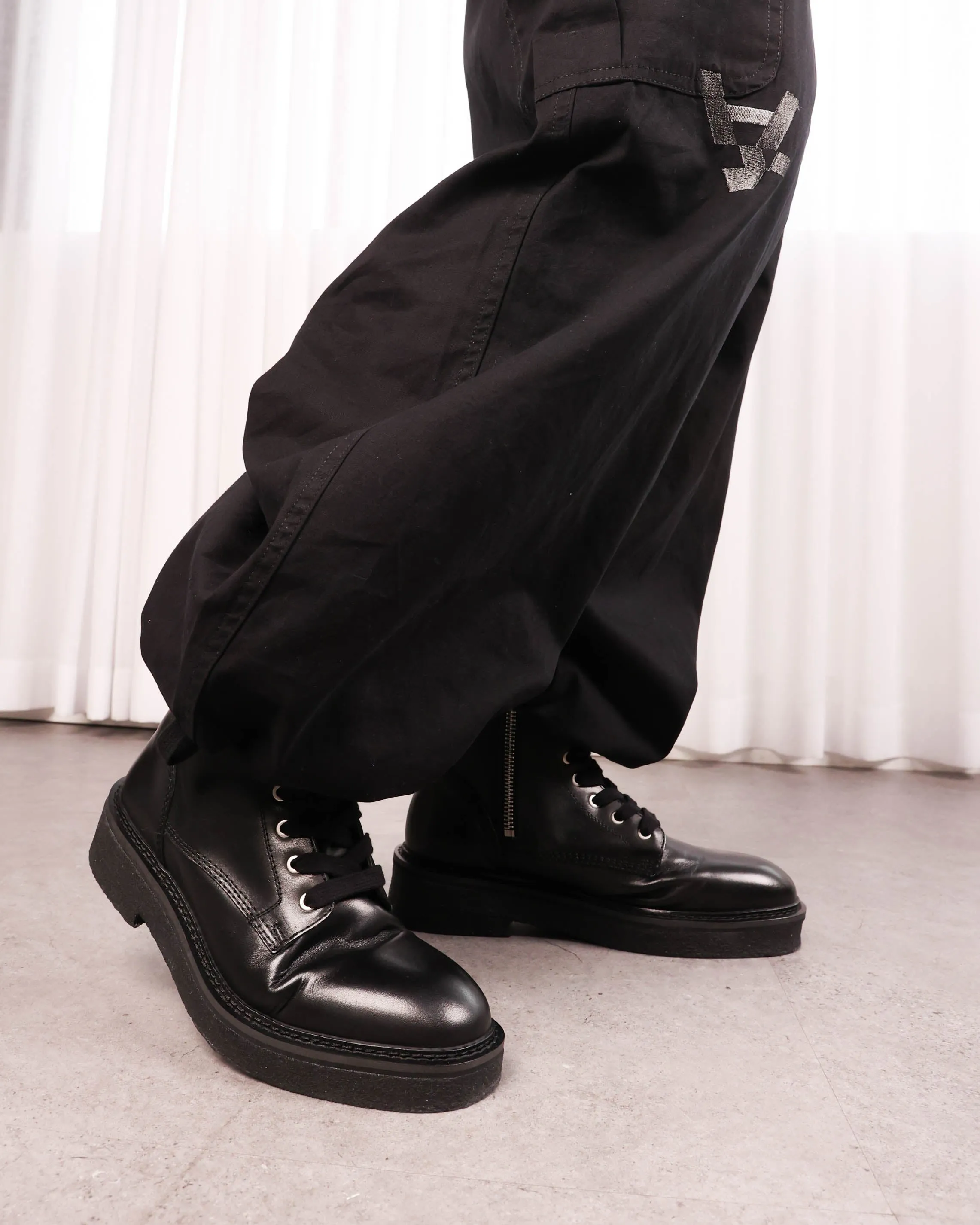 Saint Morta Chunky Boot Black Scandi Clean