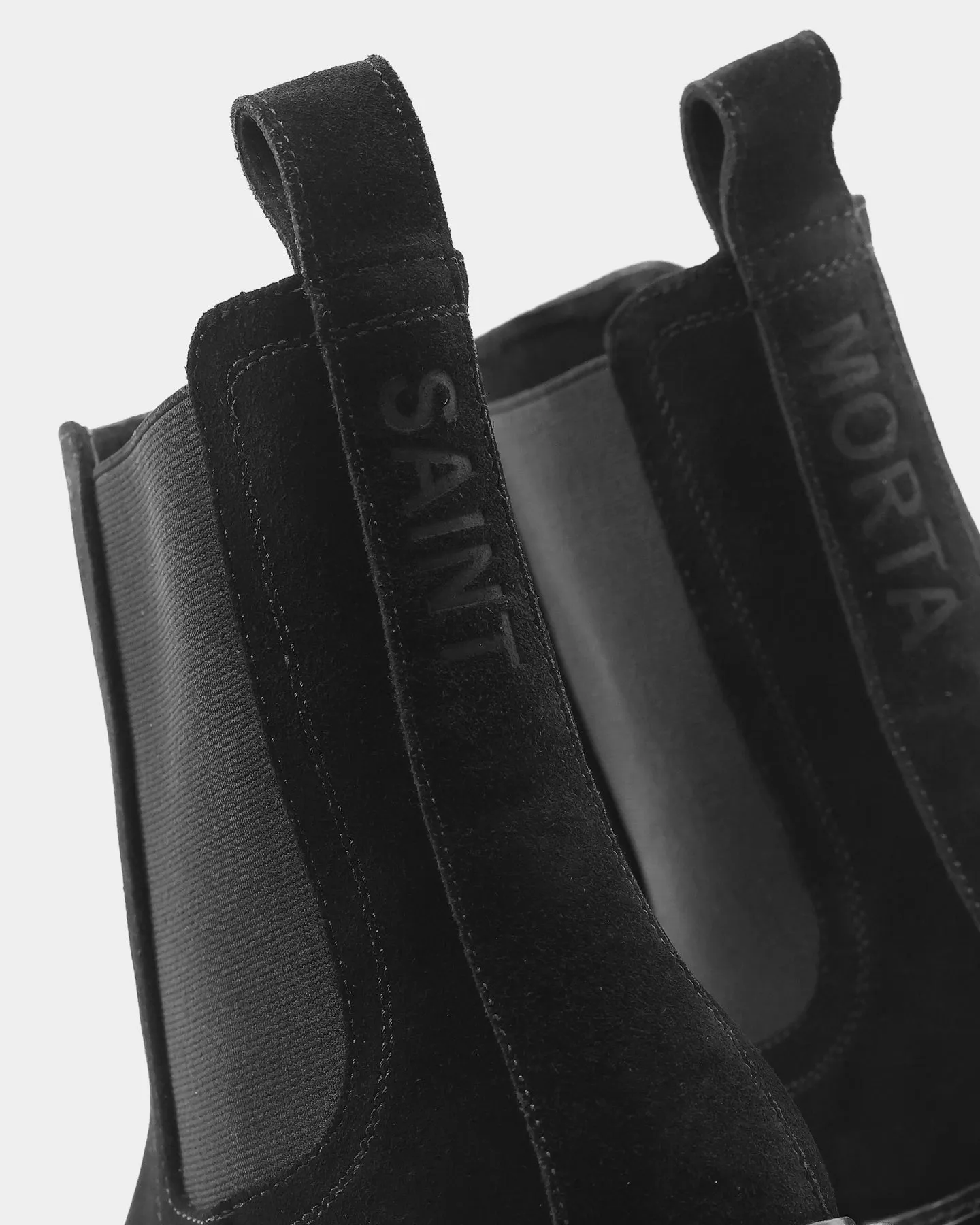Shockproof Saint Morta Chunky Chelsea Boot Black