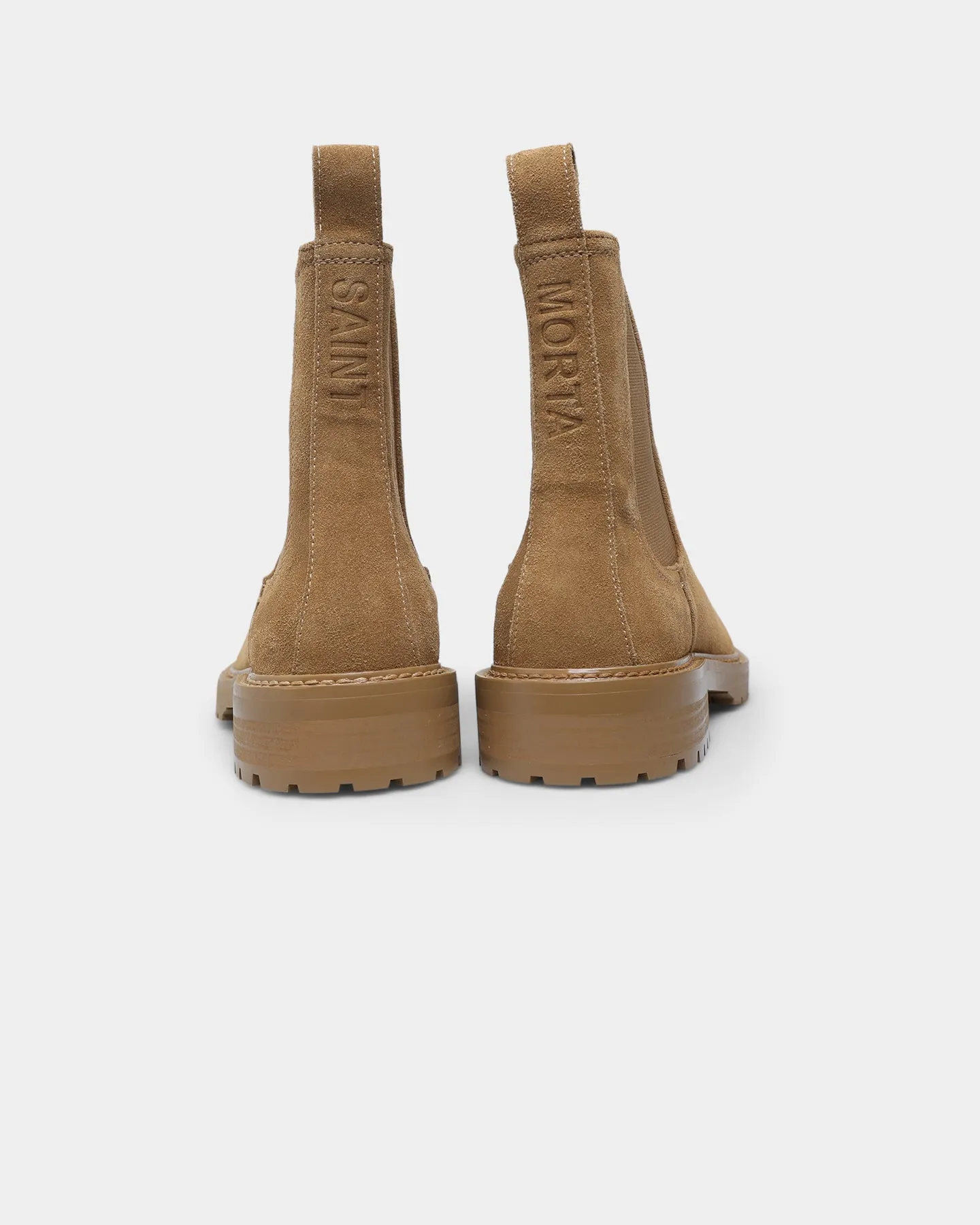 Party Glow Saint Morta Chunky Chelsea Boot Camel