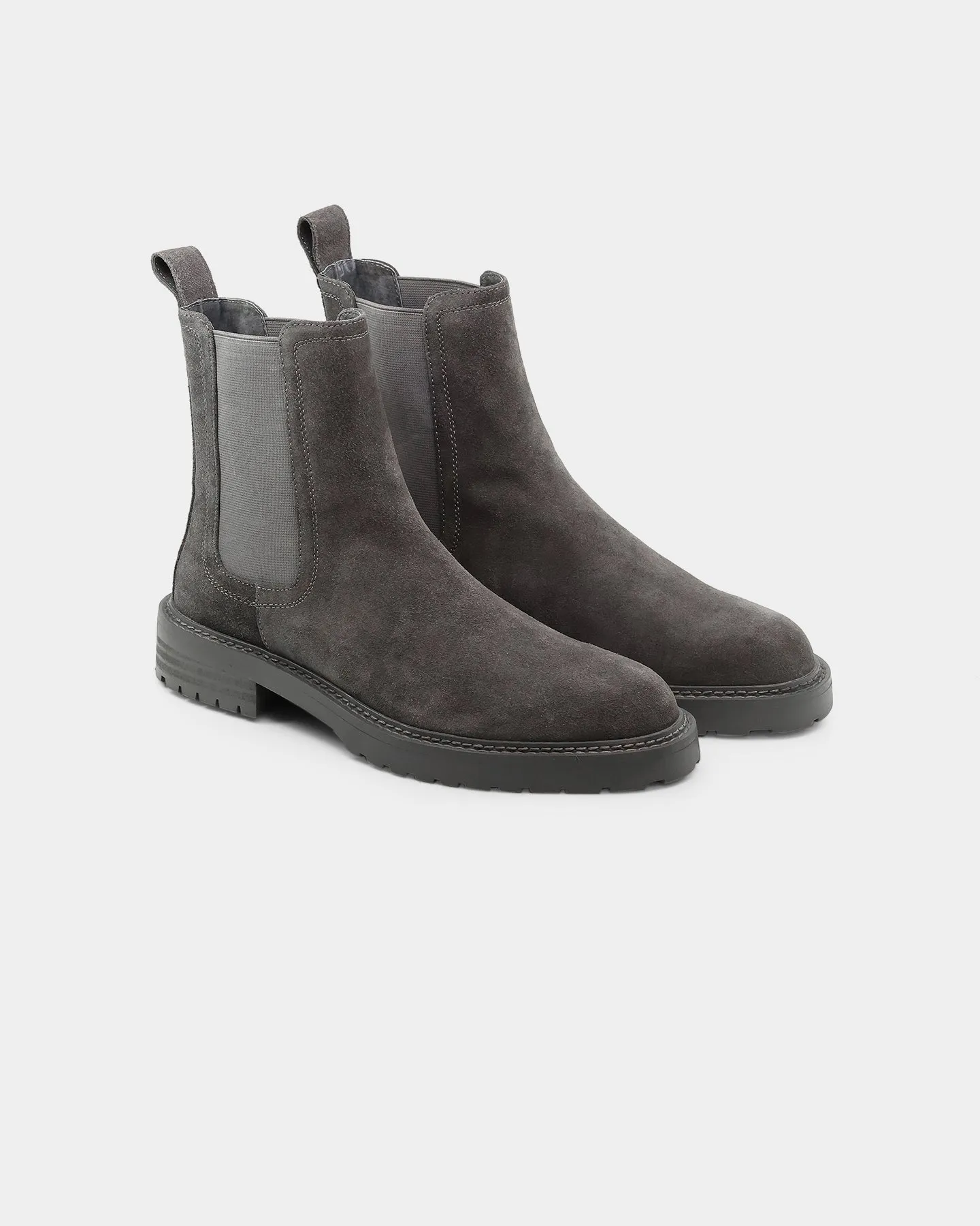 Saint Morta Chunky Chelsea Boot Dark Grey Breathable Beach Walk Heat Guard