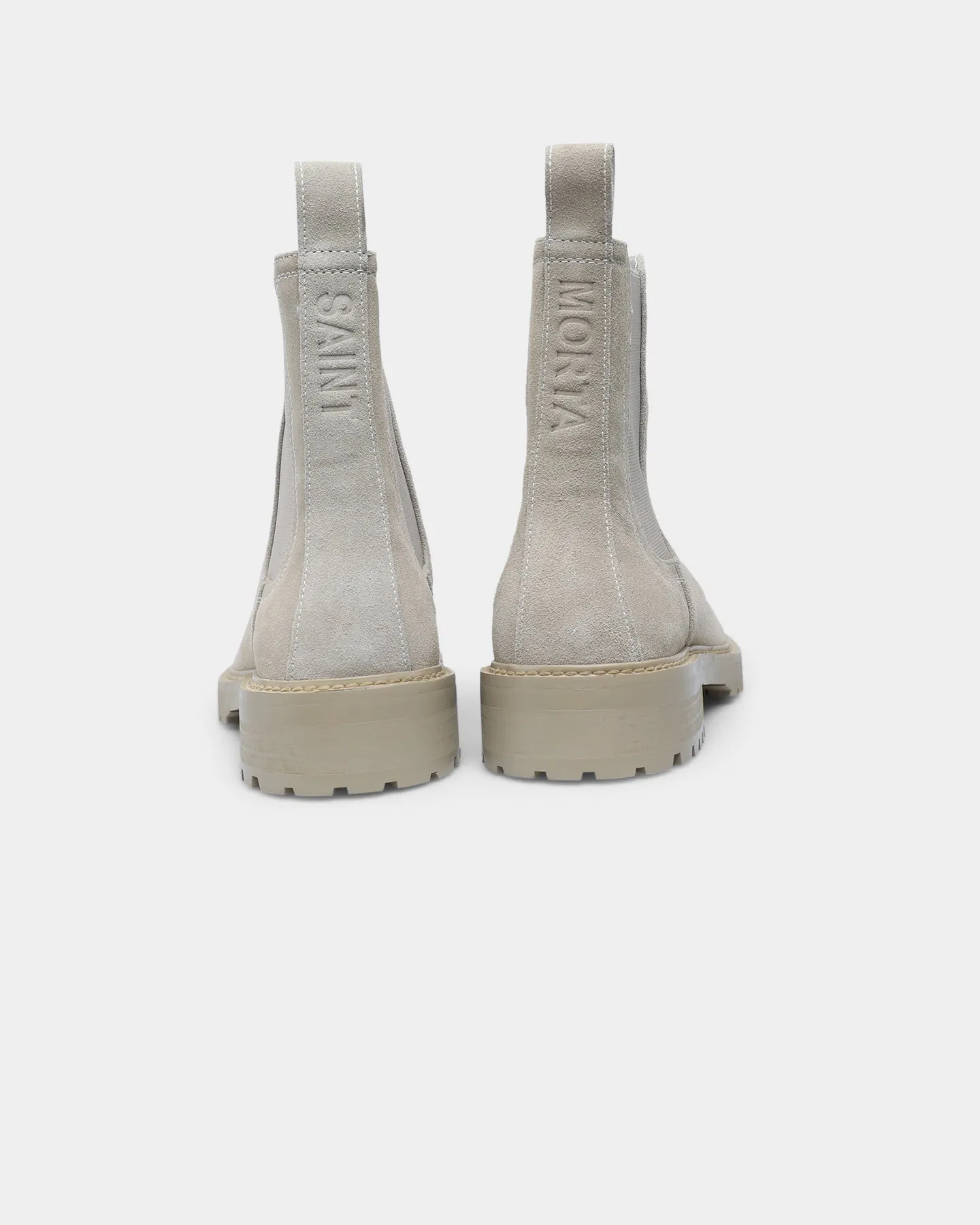 Walking Grip Hold Saint Morta Chunky Chelsea Boot Light Stone