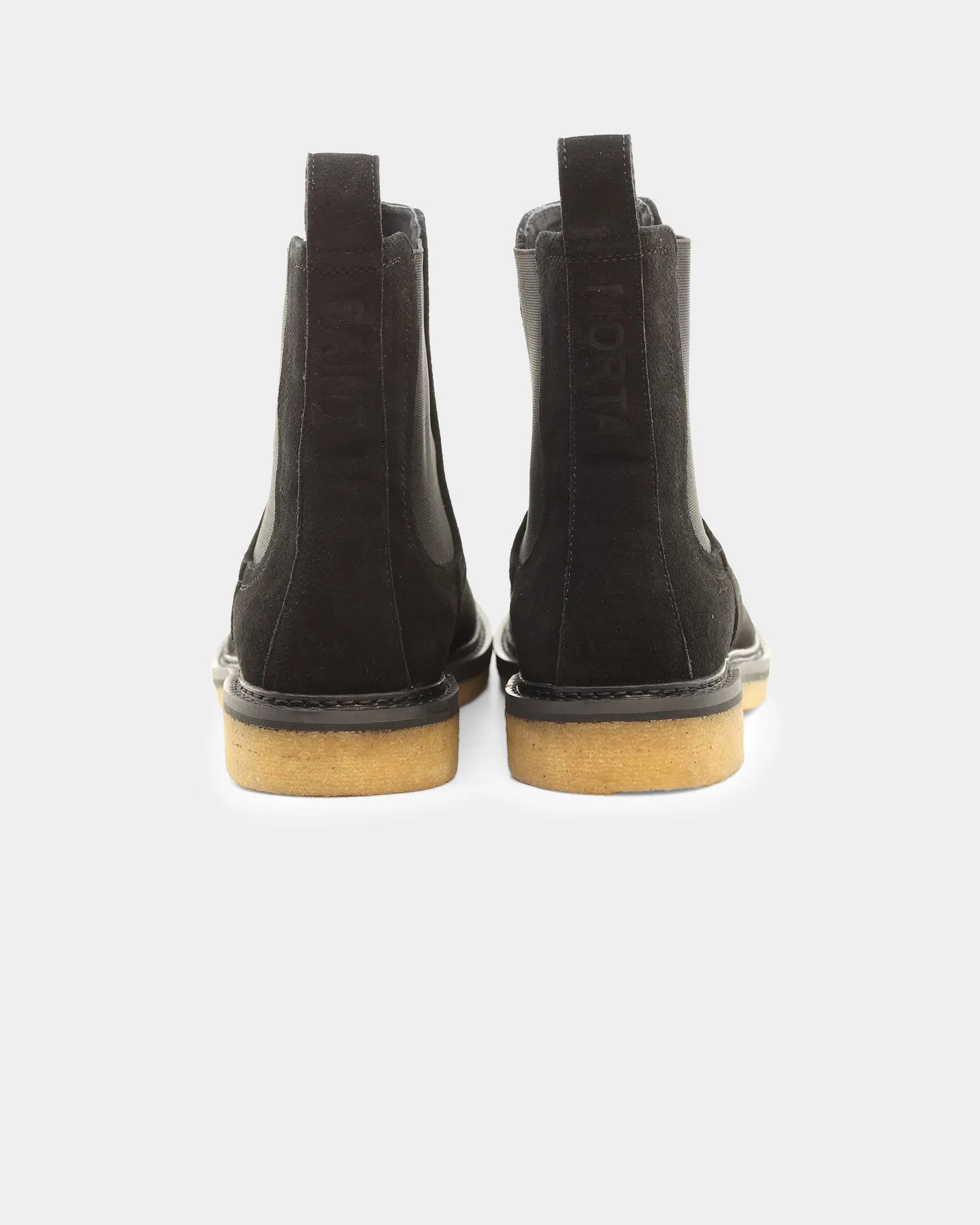 Saint Morta Crepe Chelsea Boot Black/Gum Quick Drying Travel Enthusiasts King Walk