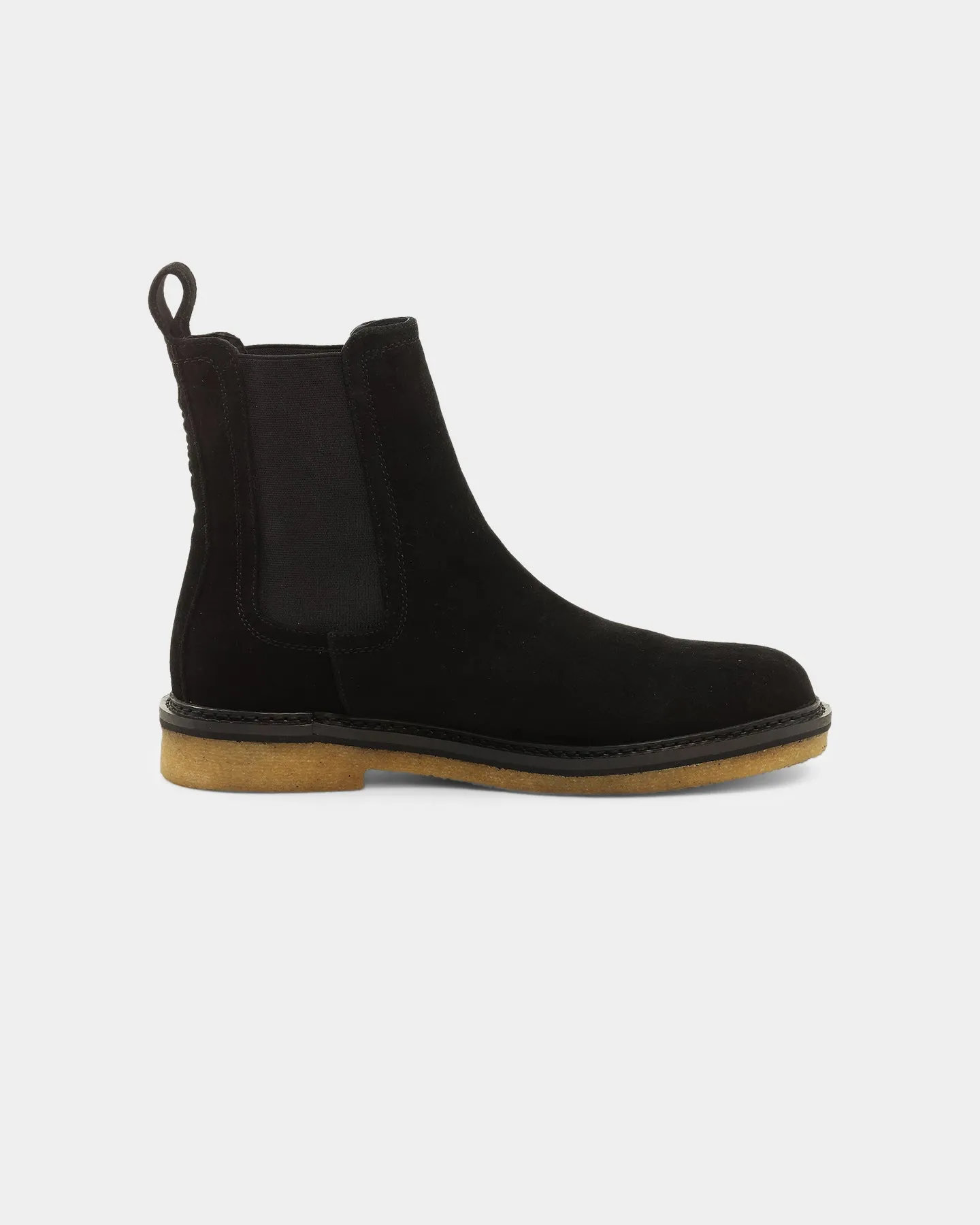 Smart Look Calm Tone Saint Morta Crepe Chelsea Boot Black/Gum