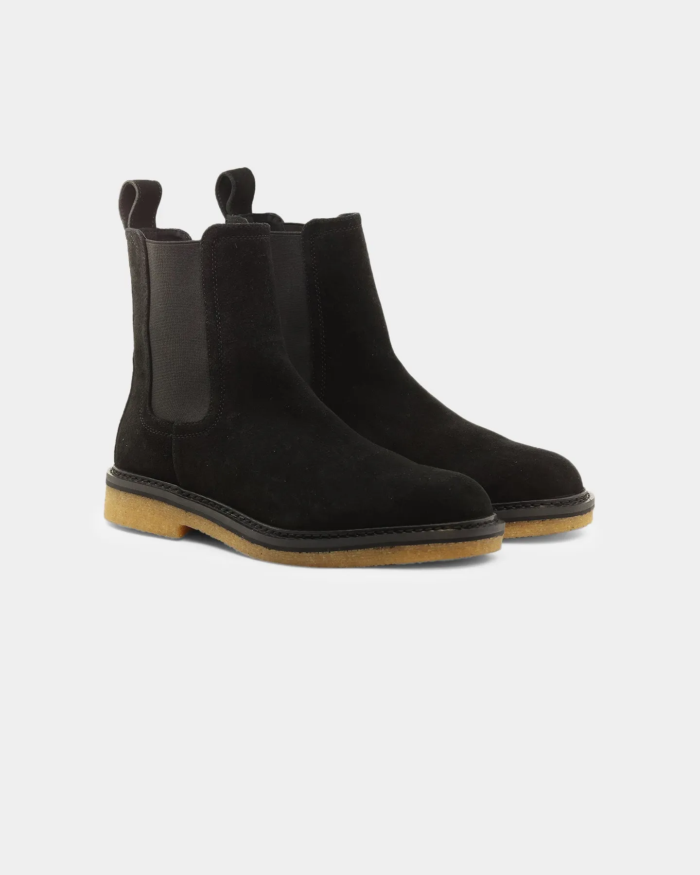 Gel Soft Saint Morta Crepe Chelsea Boot Black/Gum