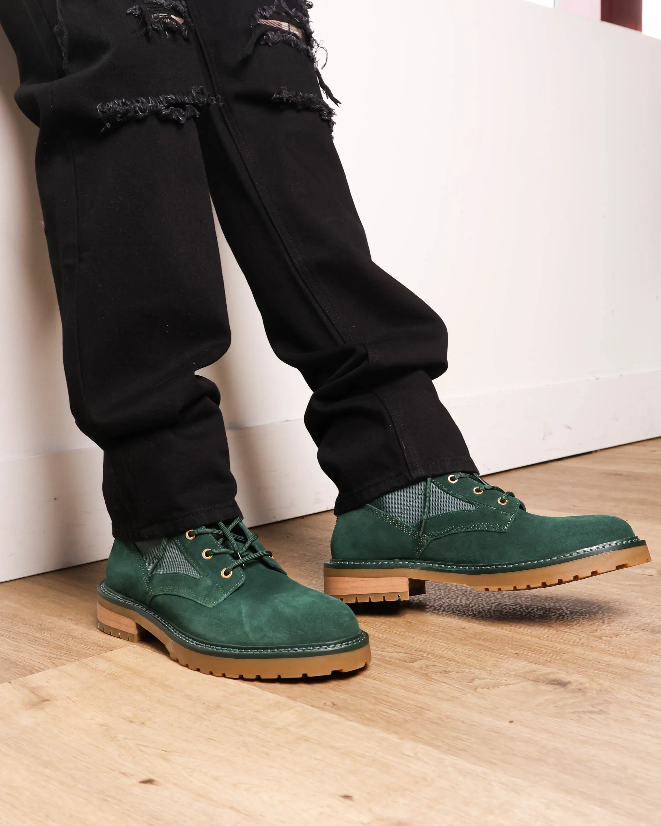Global Cool Weekend Casual Saint Morta Legion Boot Forest Green/Gum