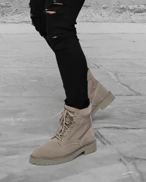 Padded collar All Terrain Urban Walkers Saint Morta Legion Boot Light Stone