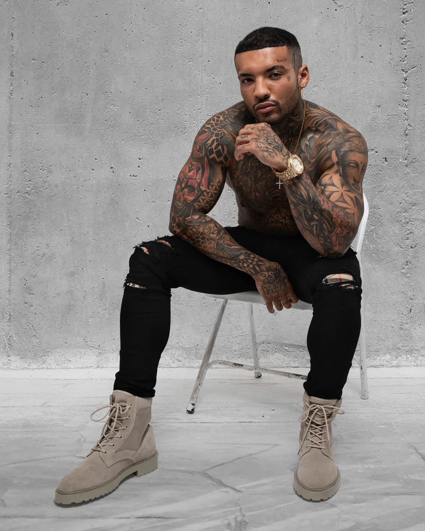 Saint Morta Legion Boot Light Stone Youth Fresh Joint Care