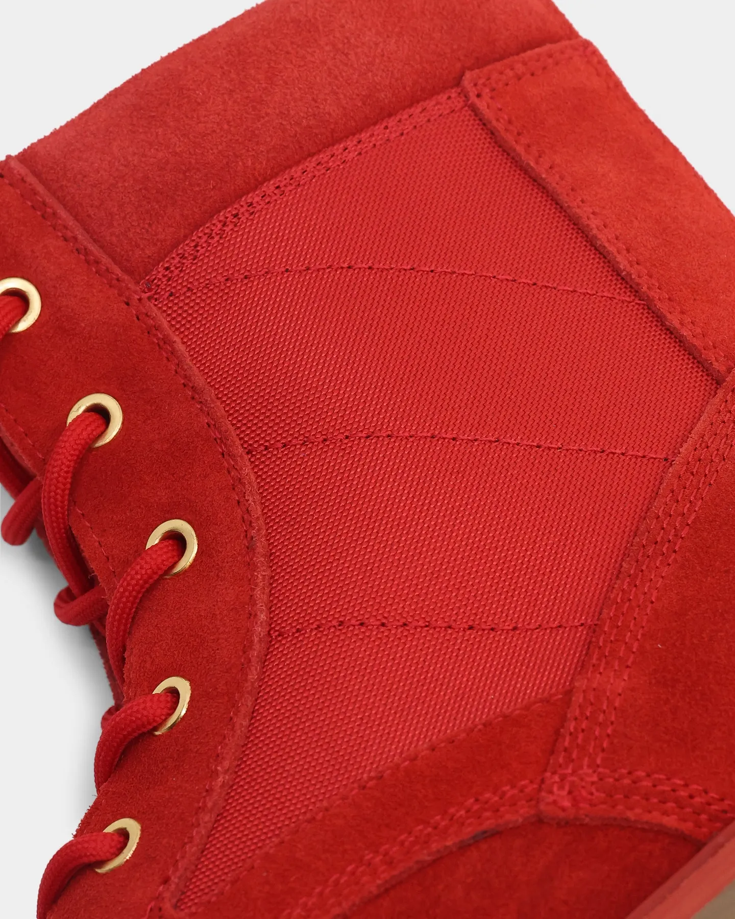 Saint Morta Legion Boot Red/Gum Ventilation holes