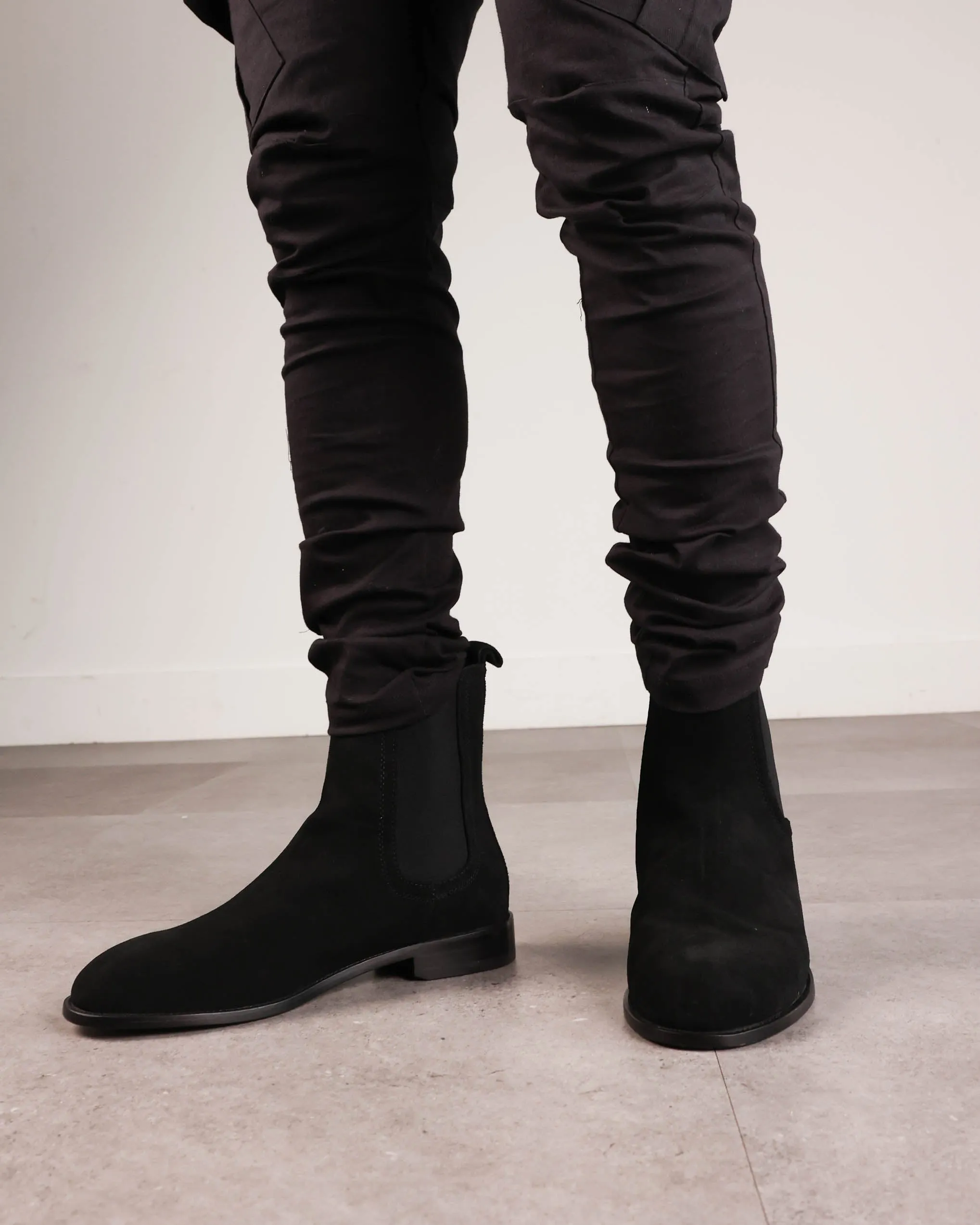 Saint Morta Nomad Chelsea Boot Black Fiber Mix Shock Absorbing