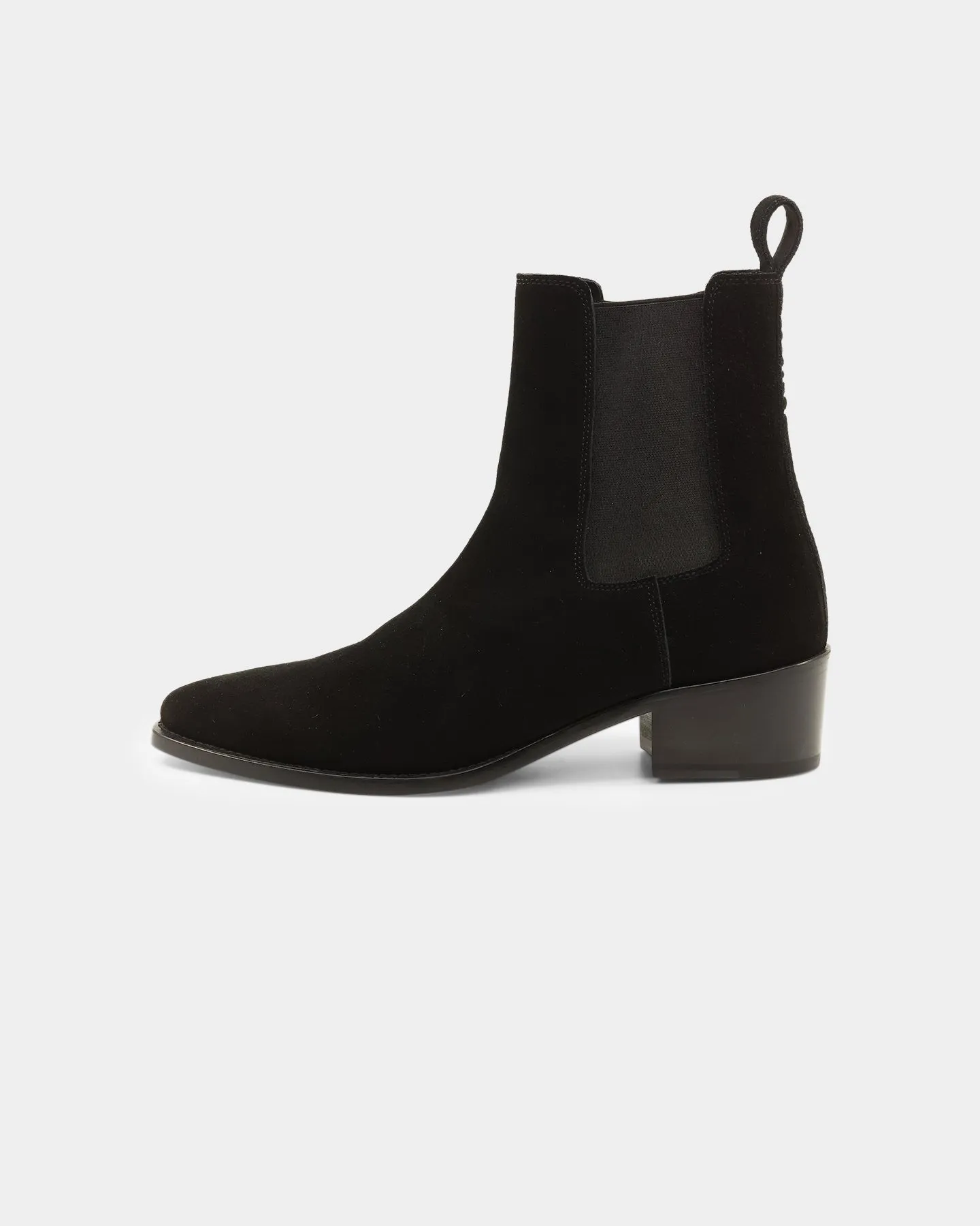 Saint Morta Nomad Pointy Toe Chelsea Boot Black Autumn Cool