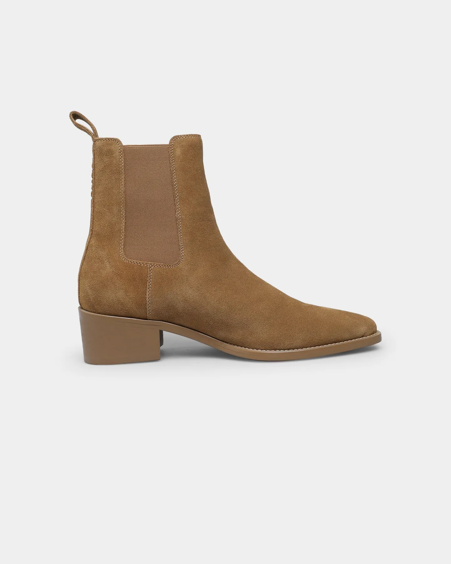 Molded Insole Saint Morta Nomad Pointy Toe Chelsea Boot Camel