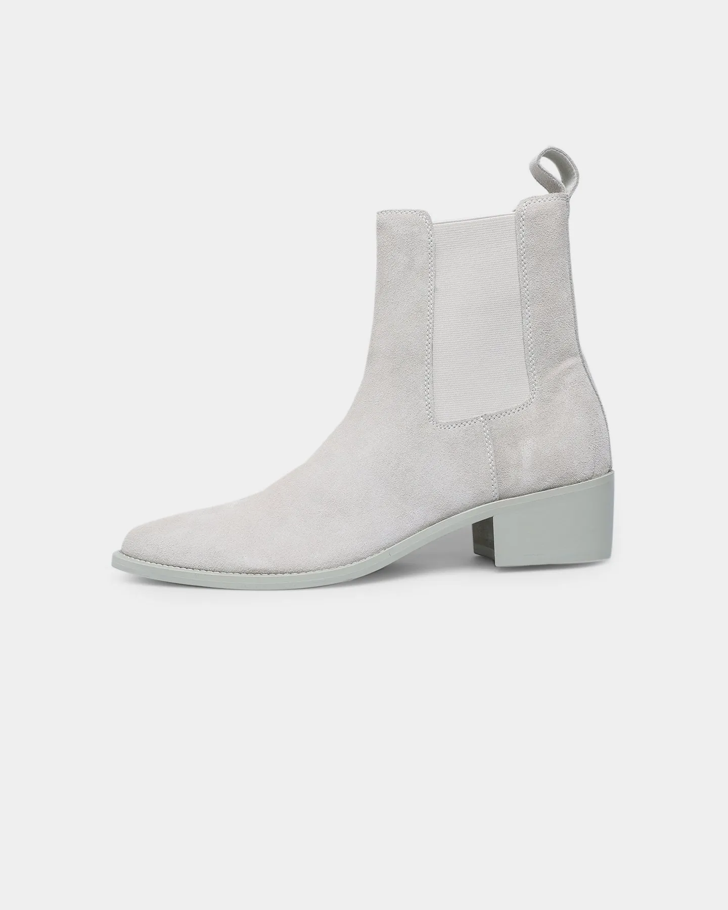 Comfort Walk Saint Morta Nomad Pointy Toe Chelsea Boot Light Grey