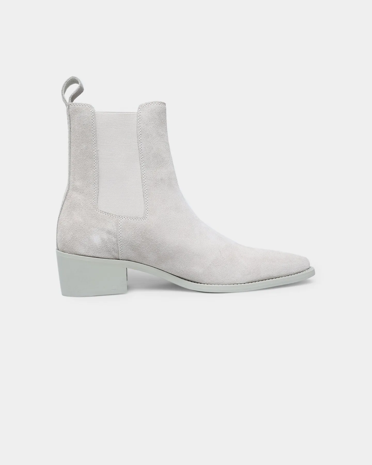 Saint Morta Nomad Pointy Toe Chelsea Boot Light Grey Family Fit Arch Fit