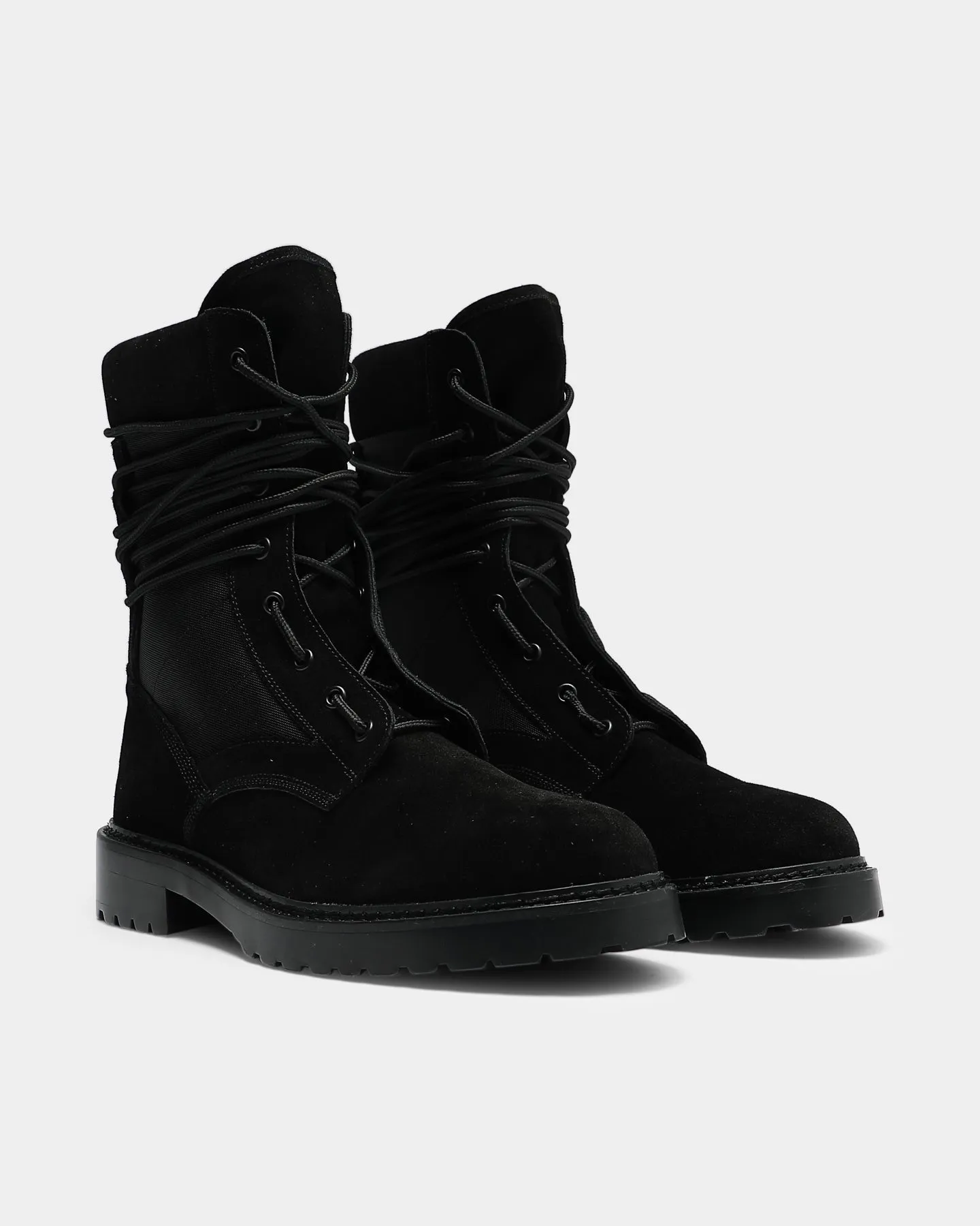 Saint Morta Revenant Boot Black Velvet Soft
