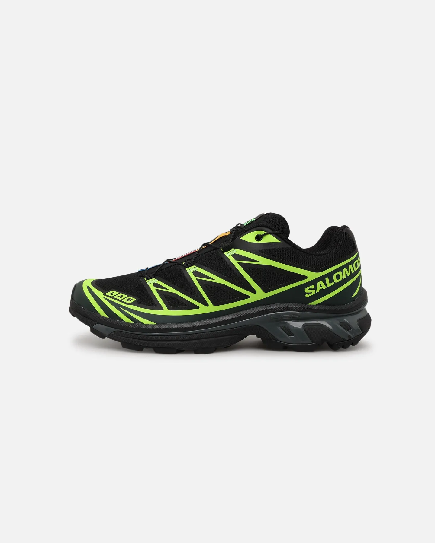 Salomon XT-6 Black/Green Dry Fast