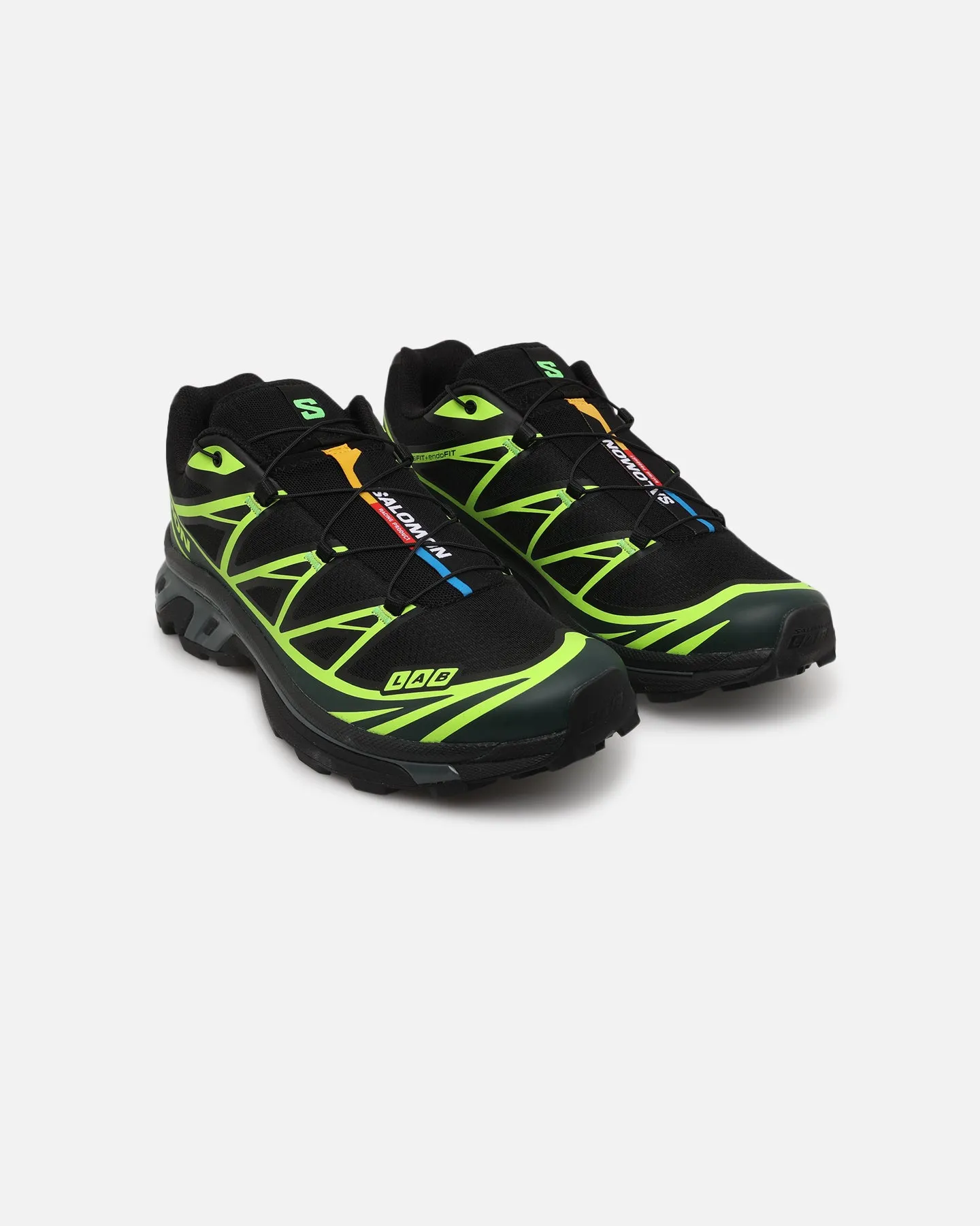 Low Profile Salomon XT-6 Black/Green