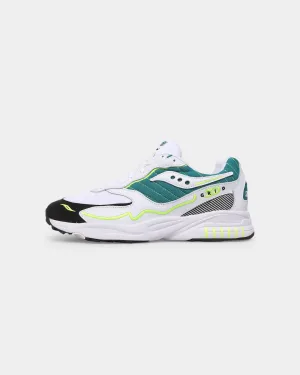 Flexibility Feature Fit Saucony 3D Grid Hurricane White/Green