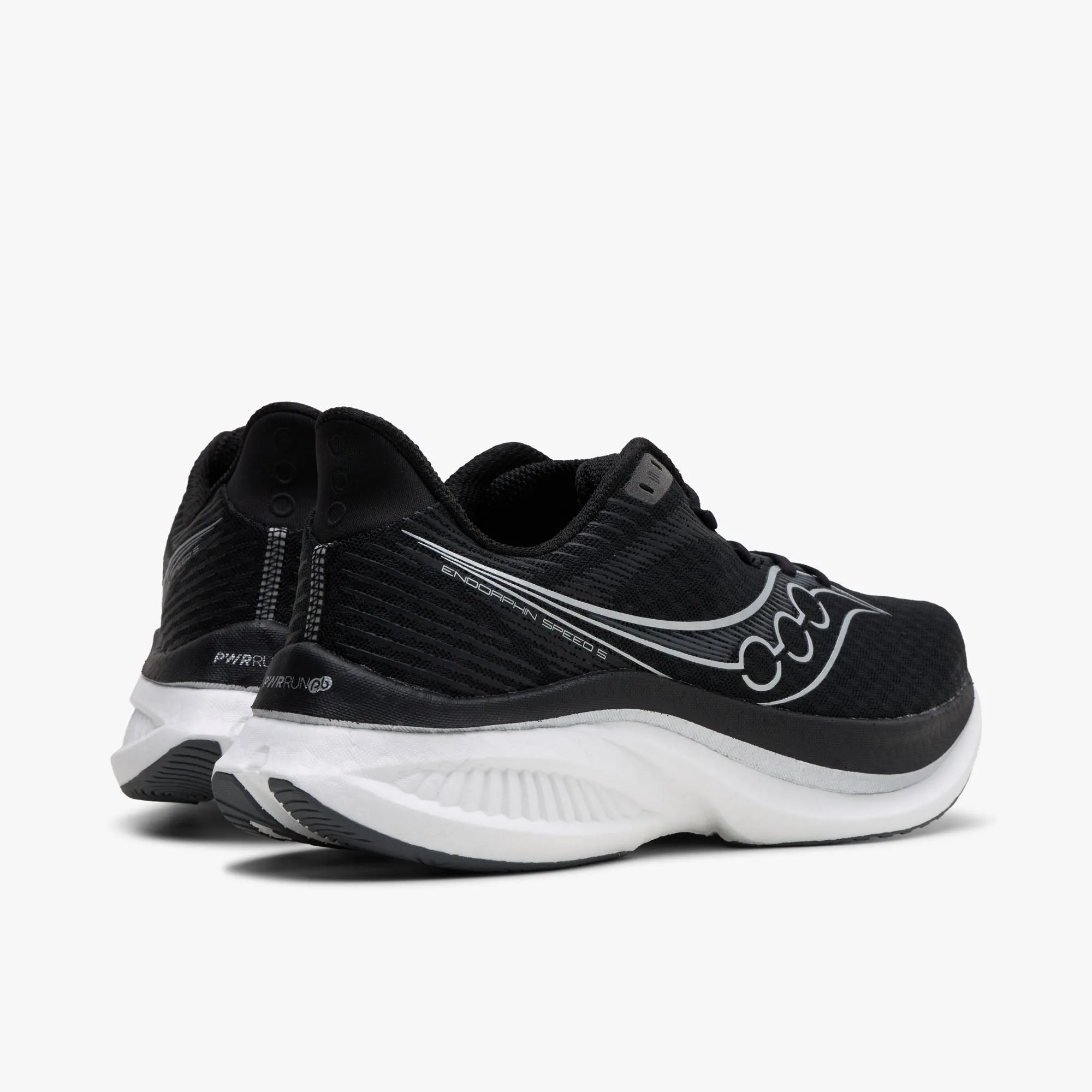 foot - contour running shoes Minimalist Saucony Endorphin Speed 5 Black / White