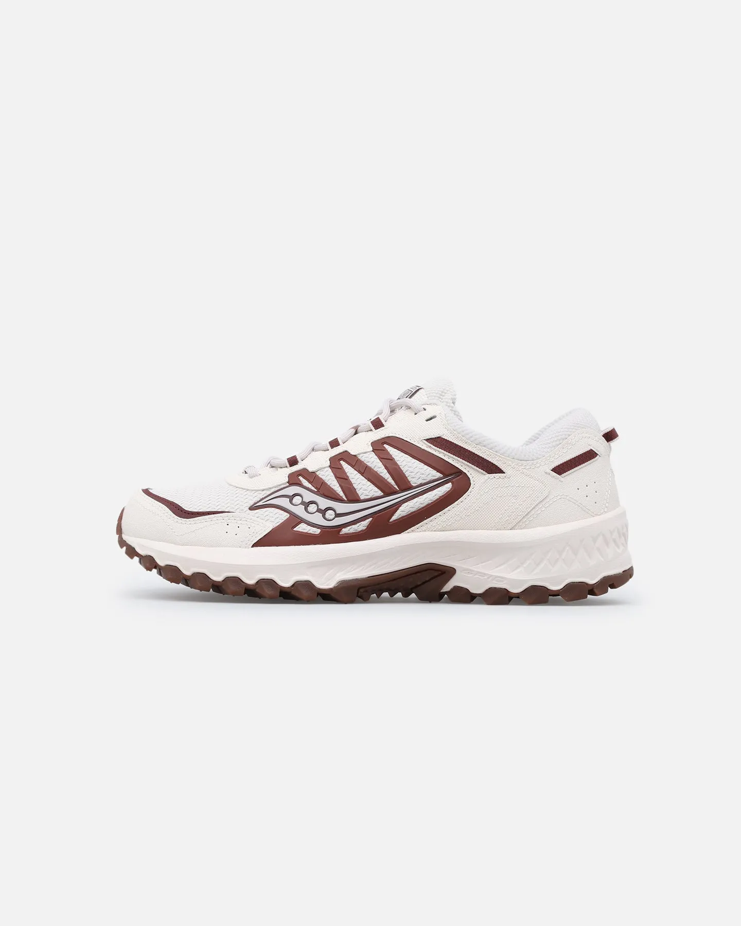 Climb Strong Black Edge Saucony Grid Peak White