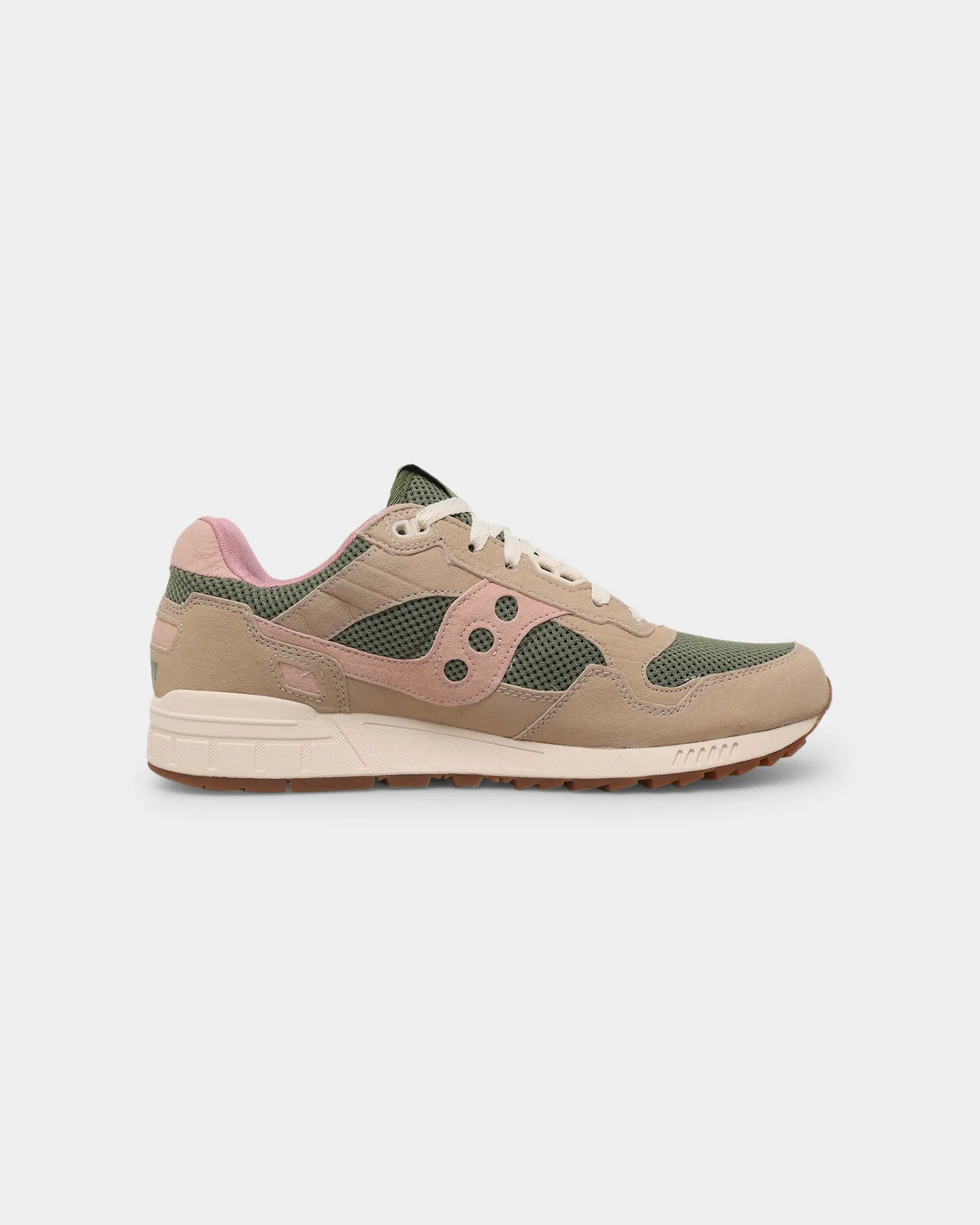 Saucony Shadow 5000 Tan/Olive Heritage Line Breathable Lining