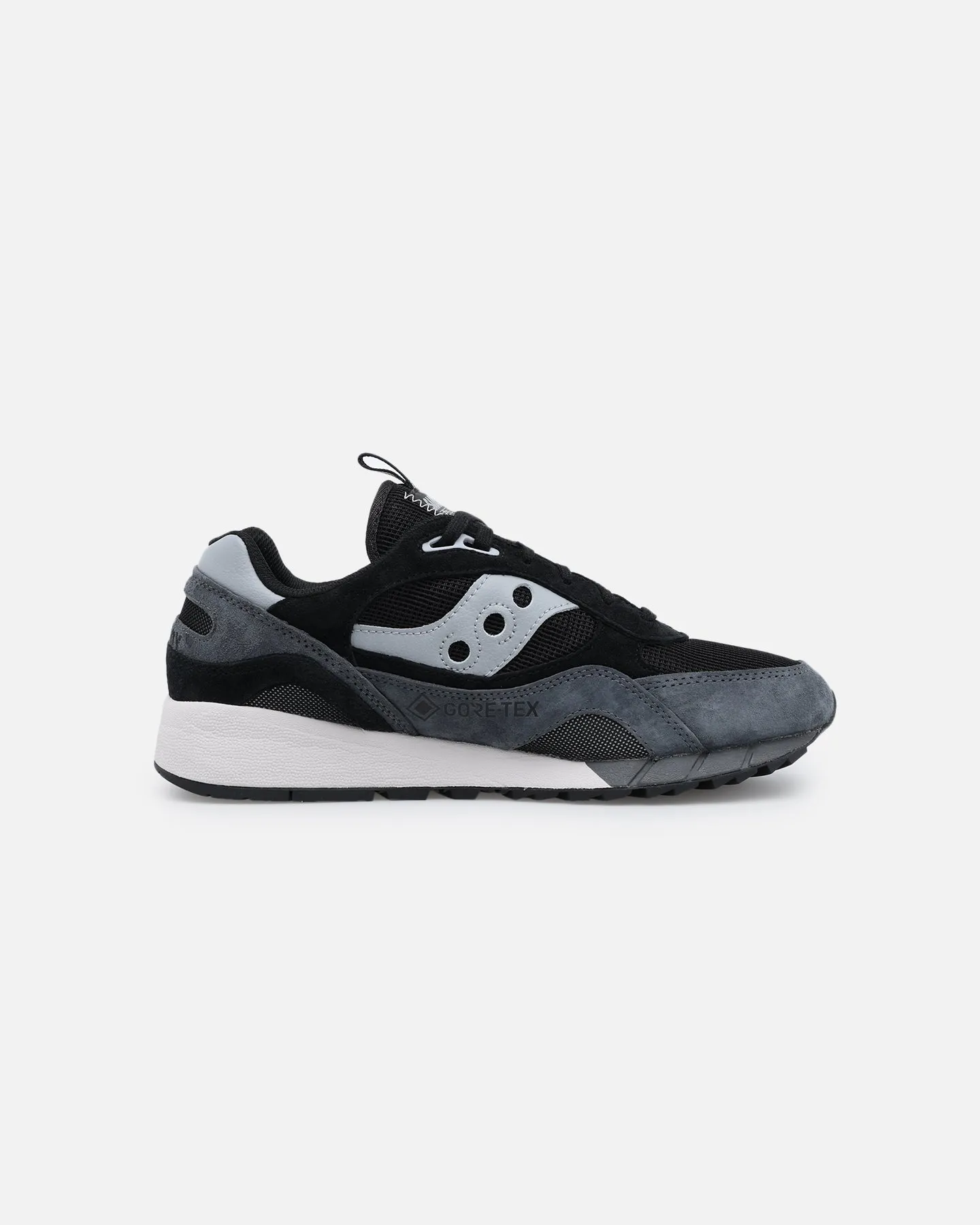 Saucony Shadow 6000 GTX Black Moist Guard All Day Travel Light