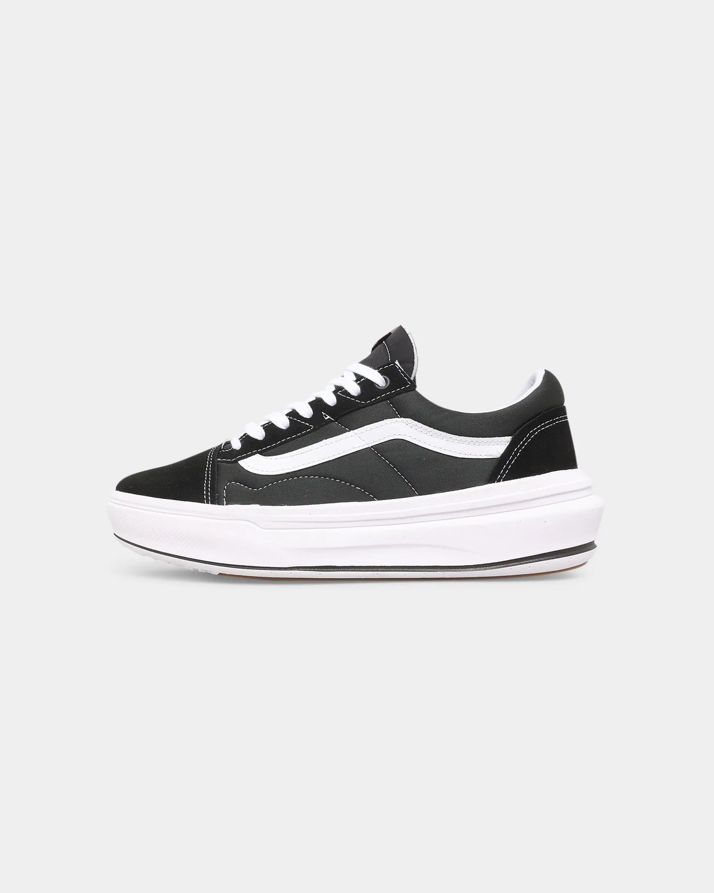 Vans Old Skool Overt ComfyCush Black/White Beauty Walk Foam Lining Running Errands