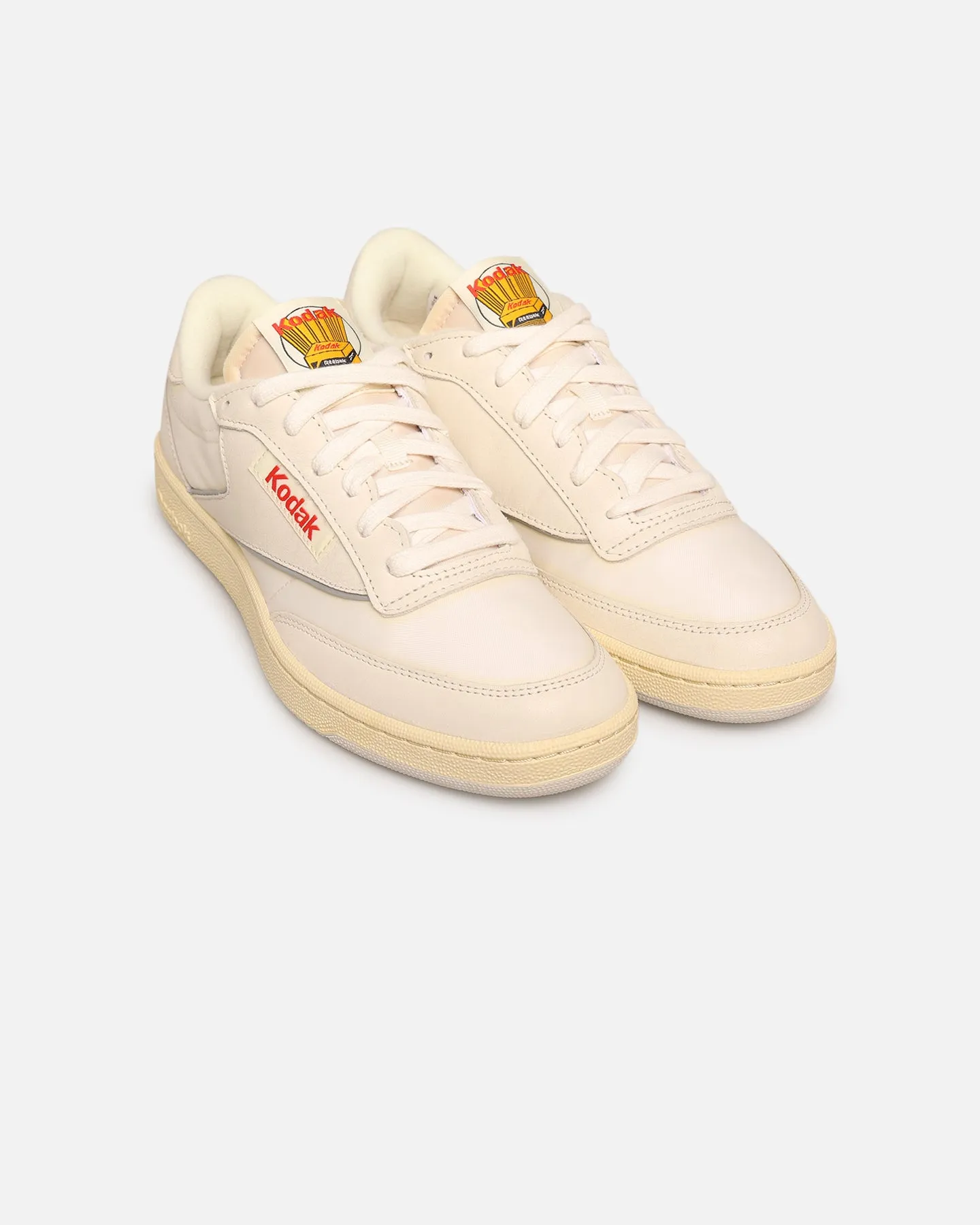 Lightweight Ease Slip Resistant Traction Reebok X Kodak Club C 85 Chalk