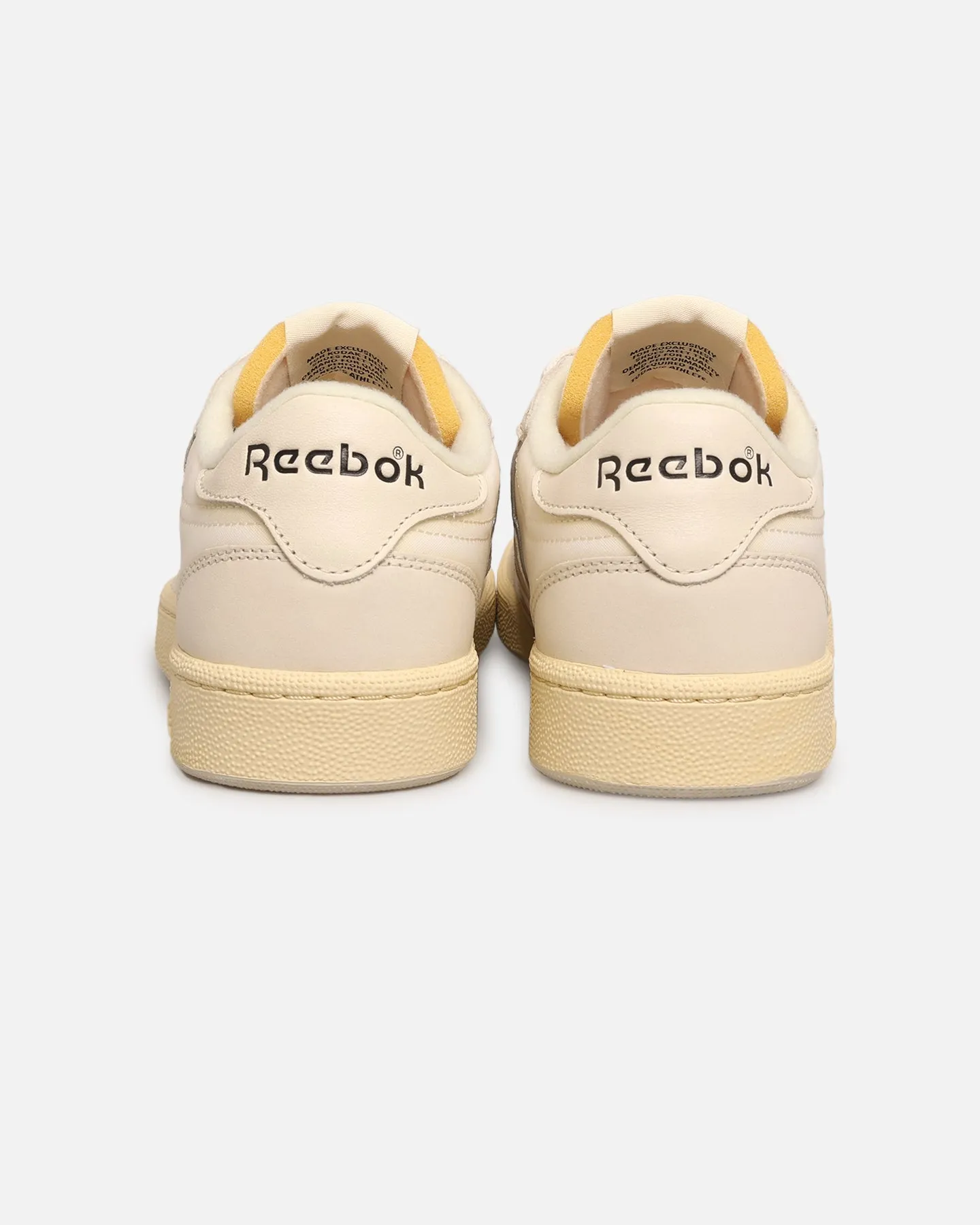 Reebok X Kodak Club C 85 Chalk Ergonomic Heel Counters Easy Cushioning